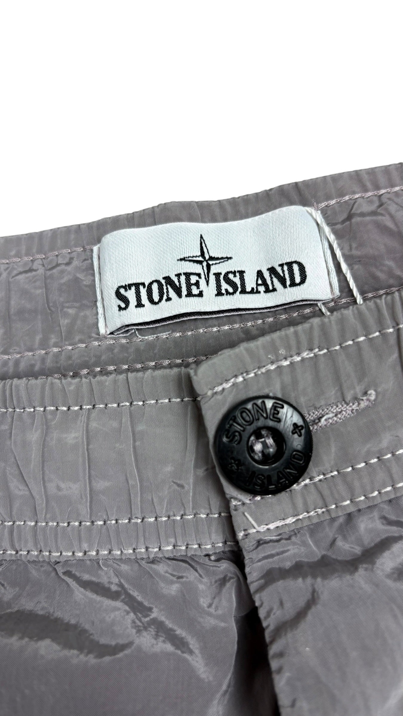 Short de bain Stone Island Nylon Metal mauve - reflets irisés