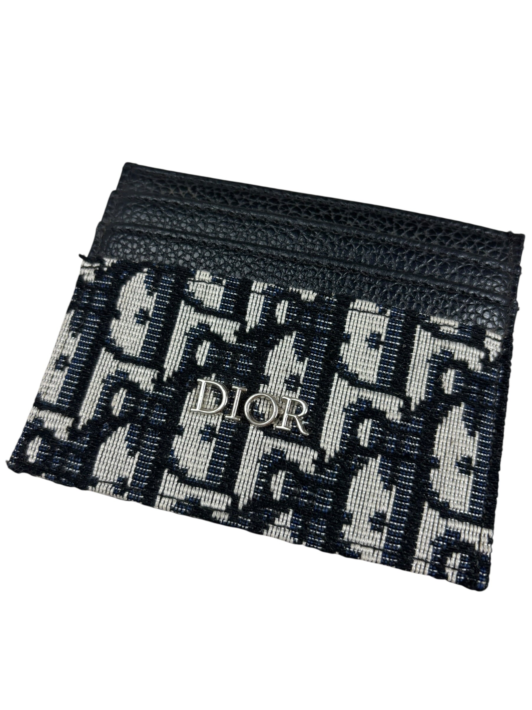 PORTE CARTE DIOR - NOIR - TAILLE UNI