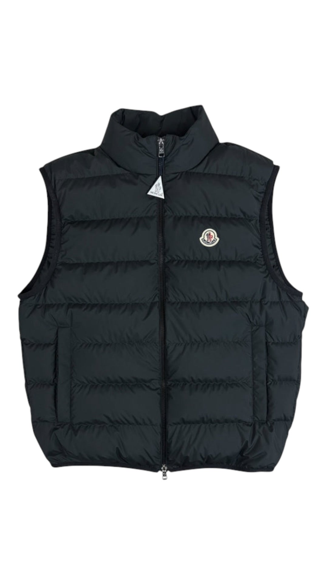 Gilet Moncler Contrin - Gris - Taille 4 - Neuf