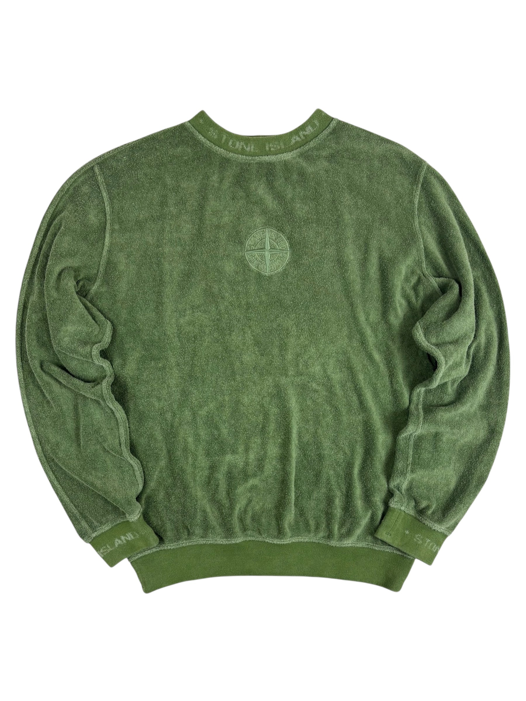 PULL STONE ISLAND - VERT - TAILLE S