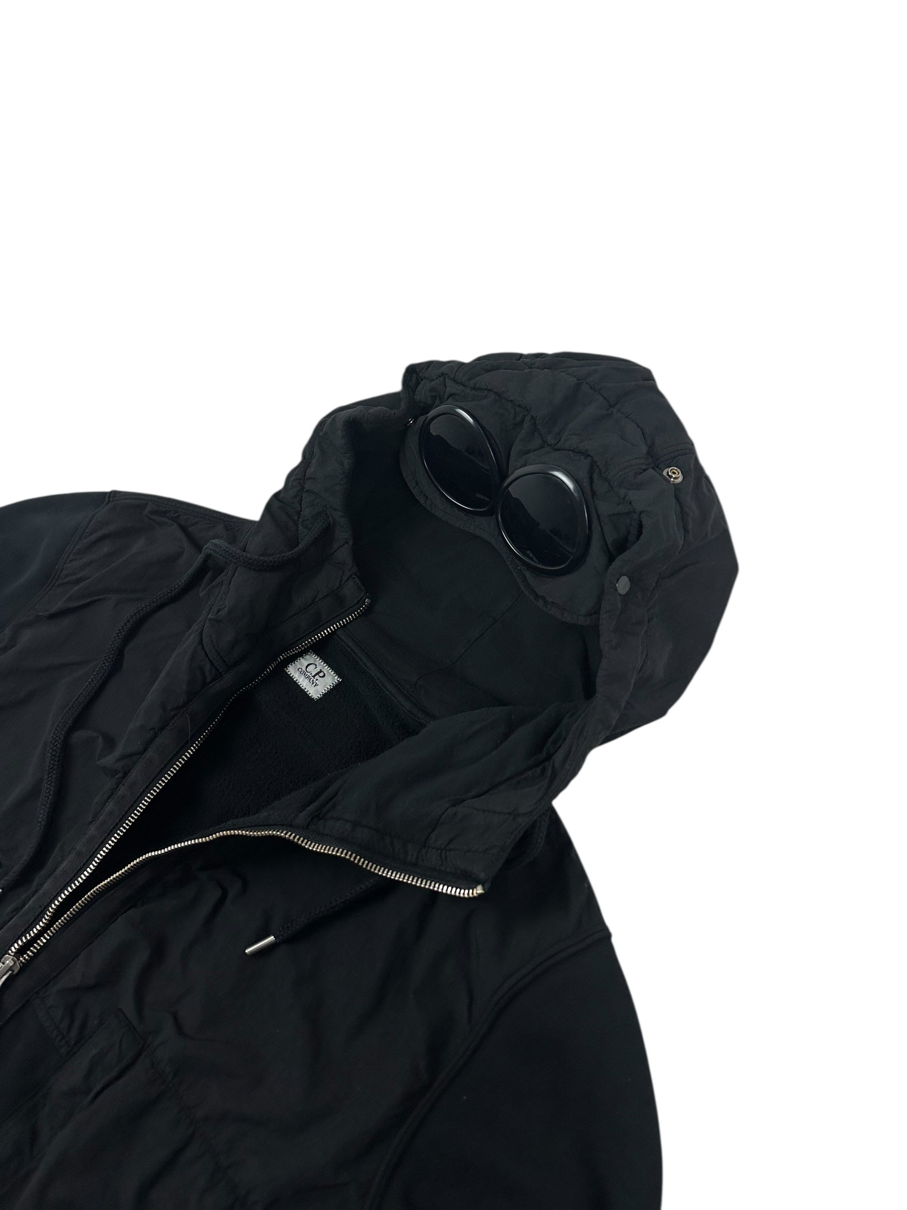 GILET C.P COMPANY GOGGLE JACKET - NOIR - TAILLE L