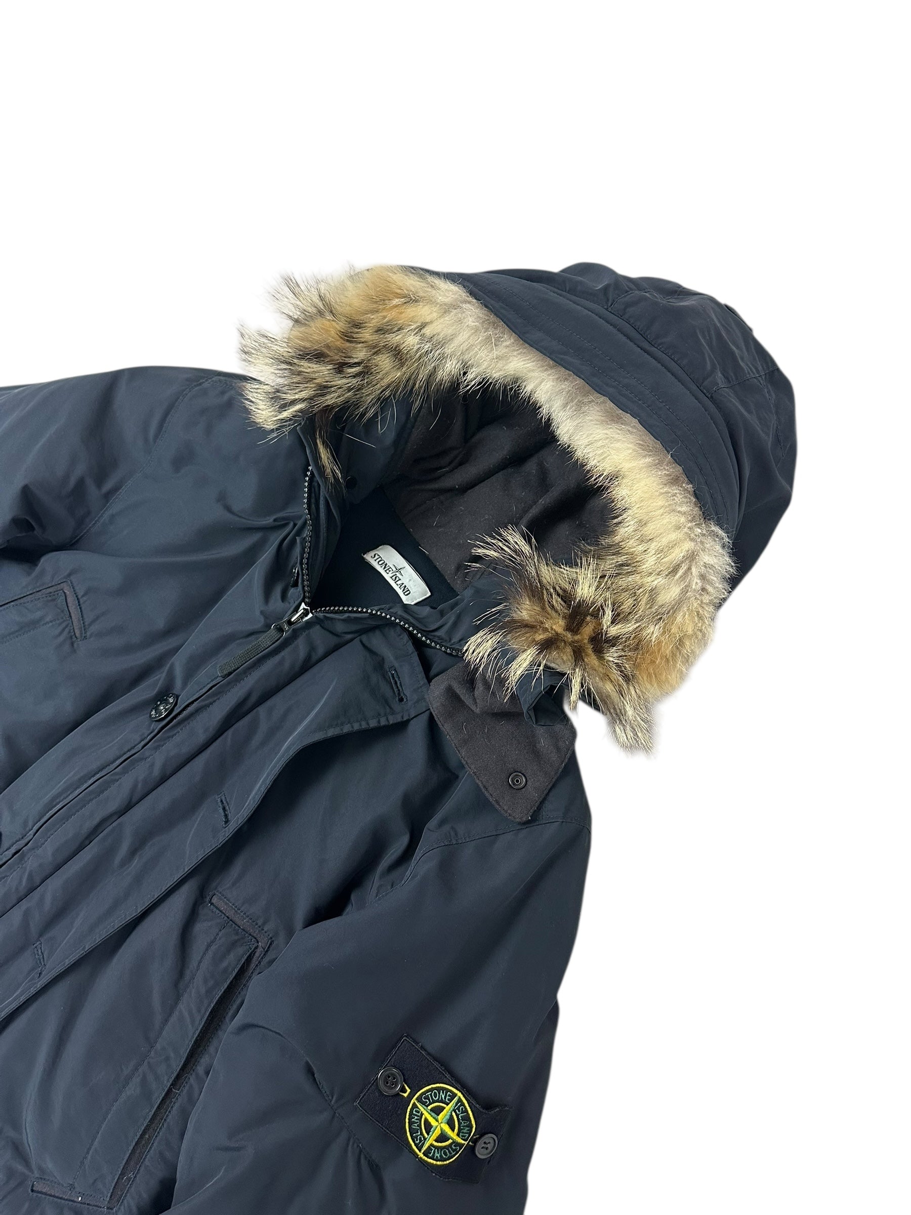 PARKA STONE ISLAND MICRO REPS DOWN - MARINE - TAILLE XL