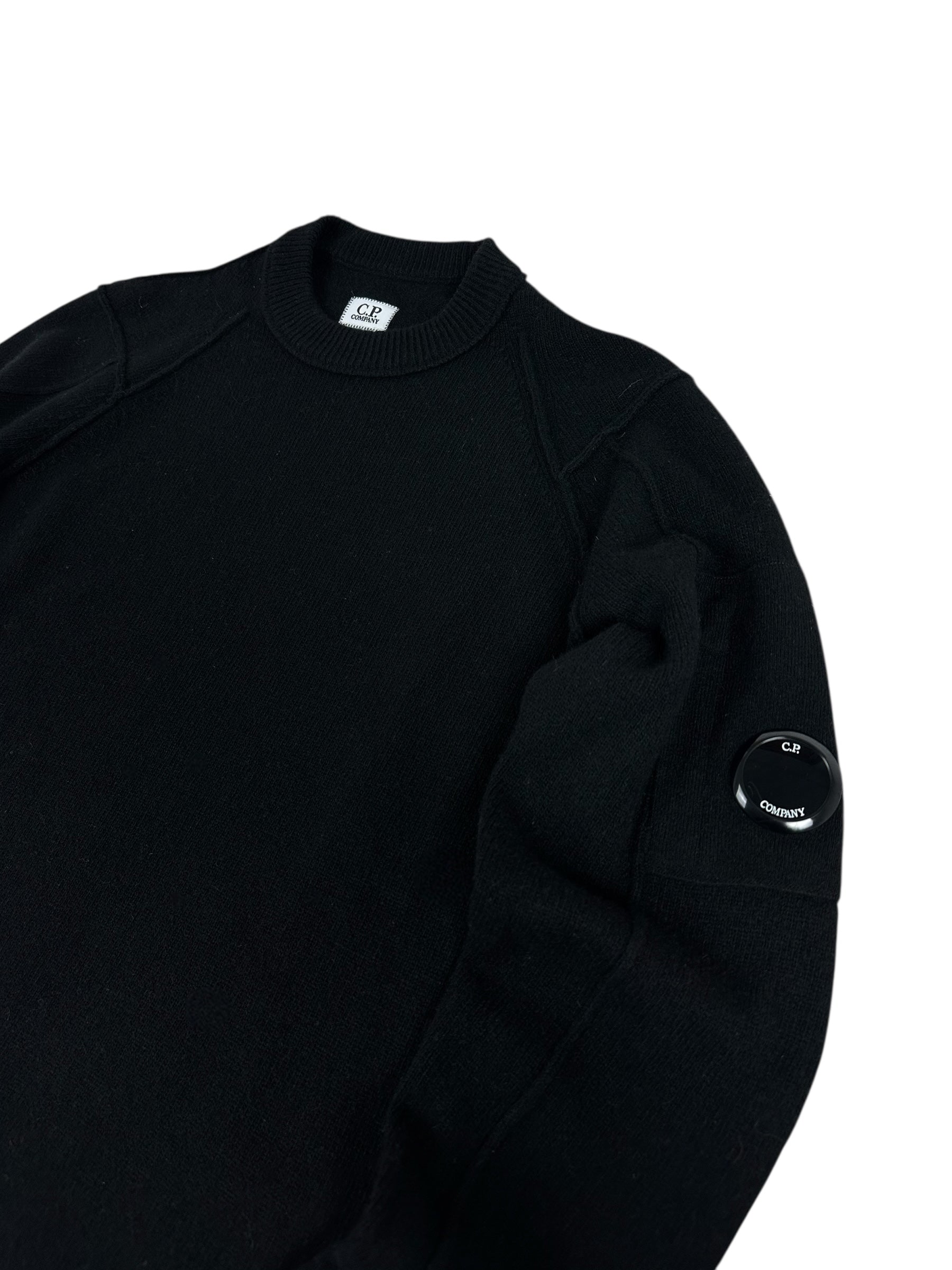 PULL C.P COMPANY - NOIR - TAILLE 46