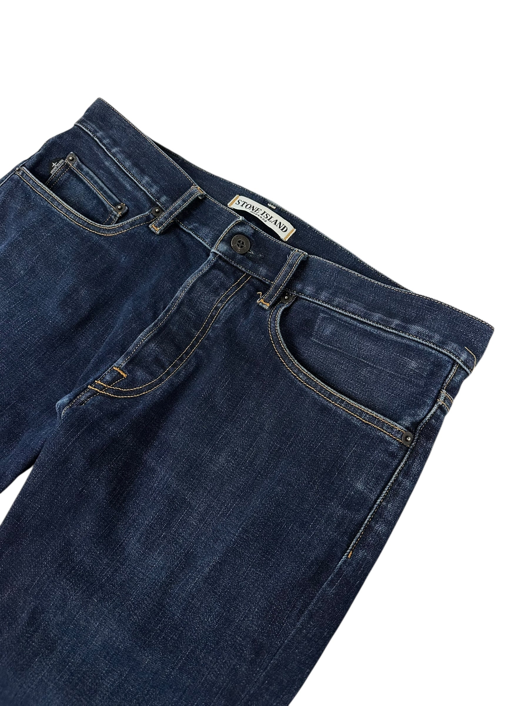 JEAN STONE ISLAND - MARINE - TAILLE W32