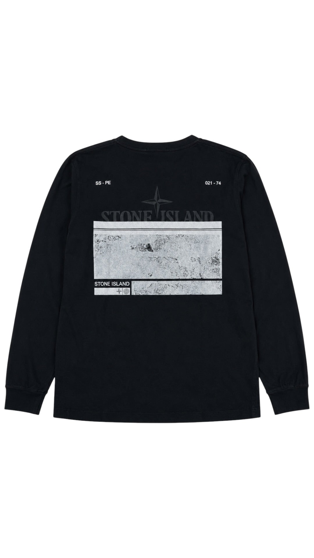 T-shirt manches longues Stone Island noir taille S - vue 2/4