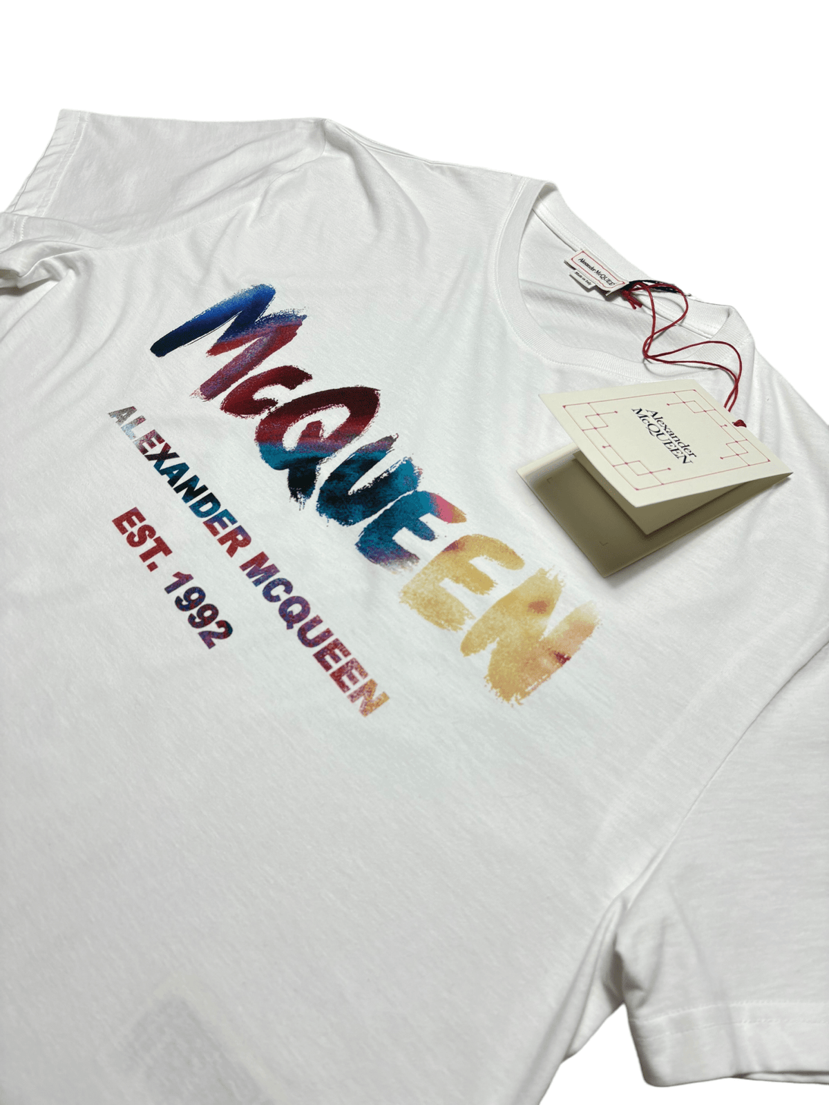 Tee-shirt Alexander McQueen blanc taille L - vue 2