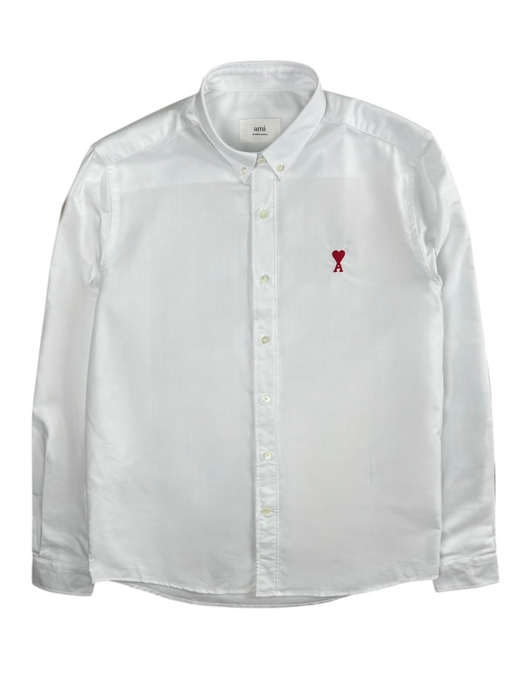Chemise Ami Paris blanc taille L - Vue de face
