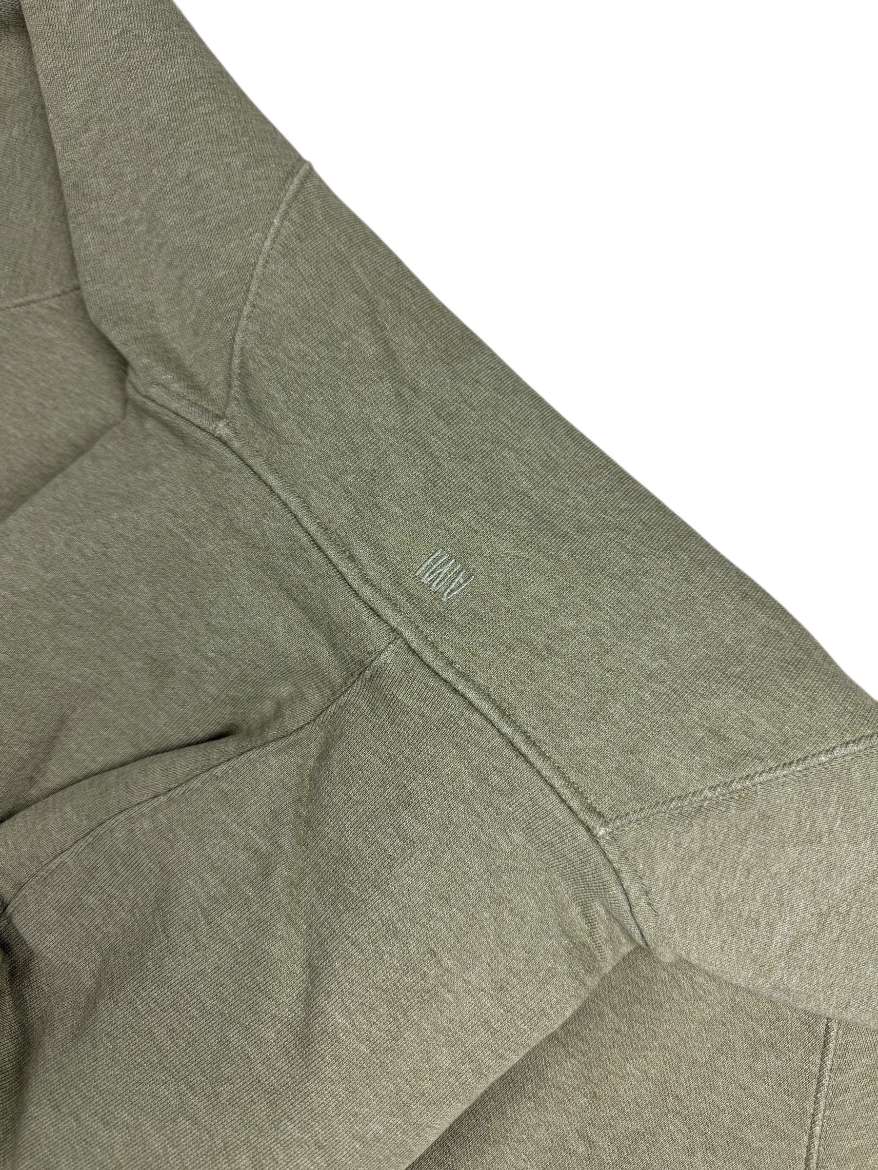 Hoodie Ami Paris kaki taille XL - Logo et étiquette