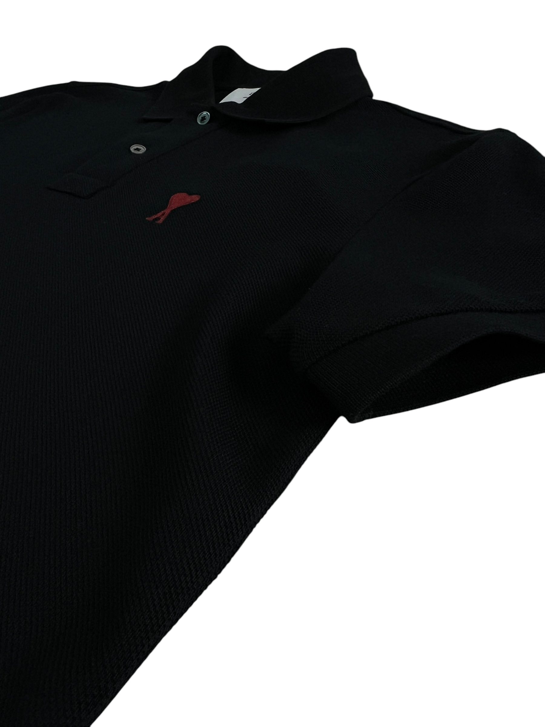 Polo Ami Paris noir taille XS - Vue de dos