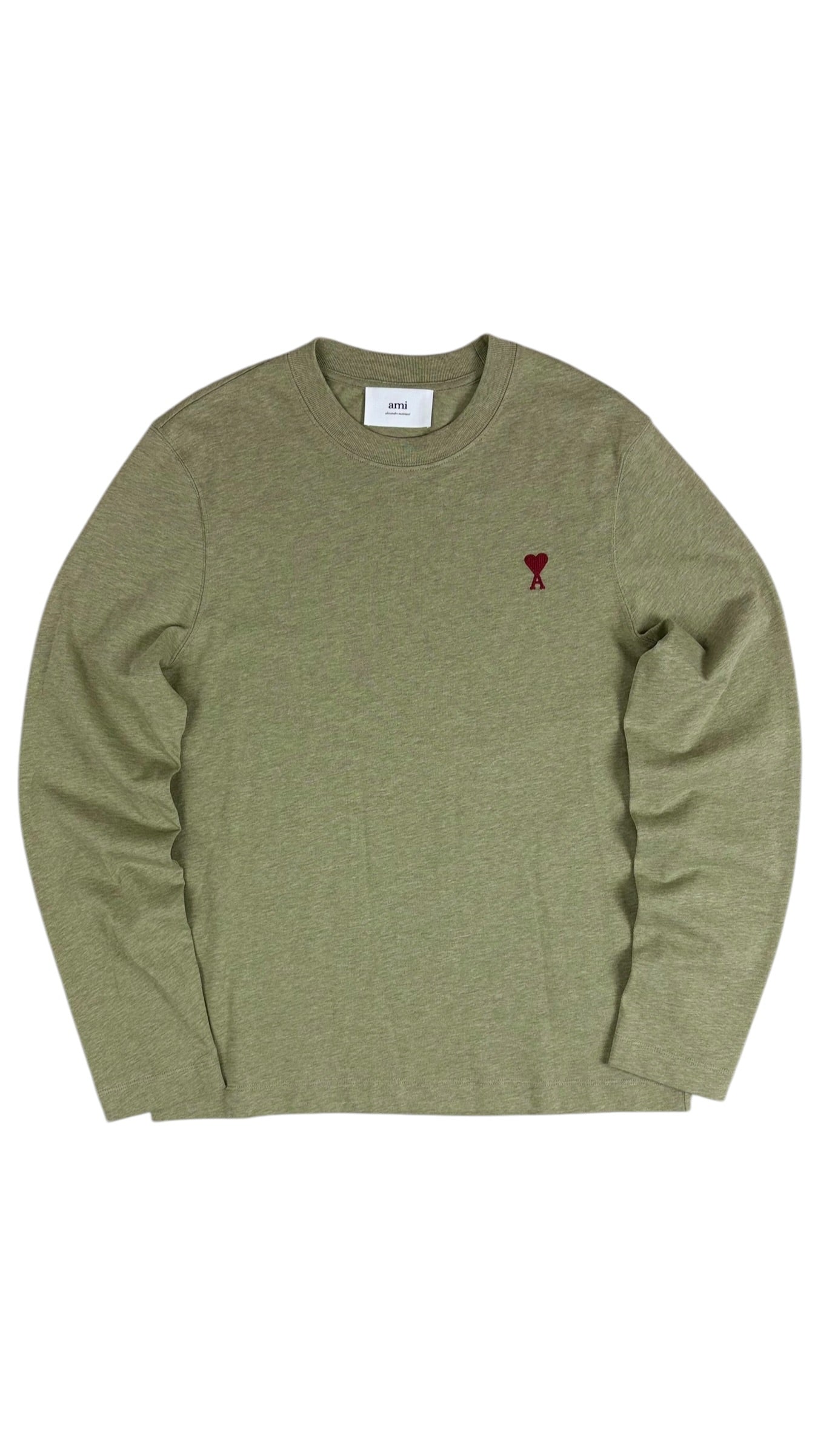Pull Ami Paris vert taille S - Vue de face