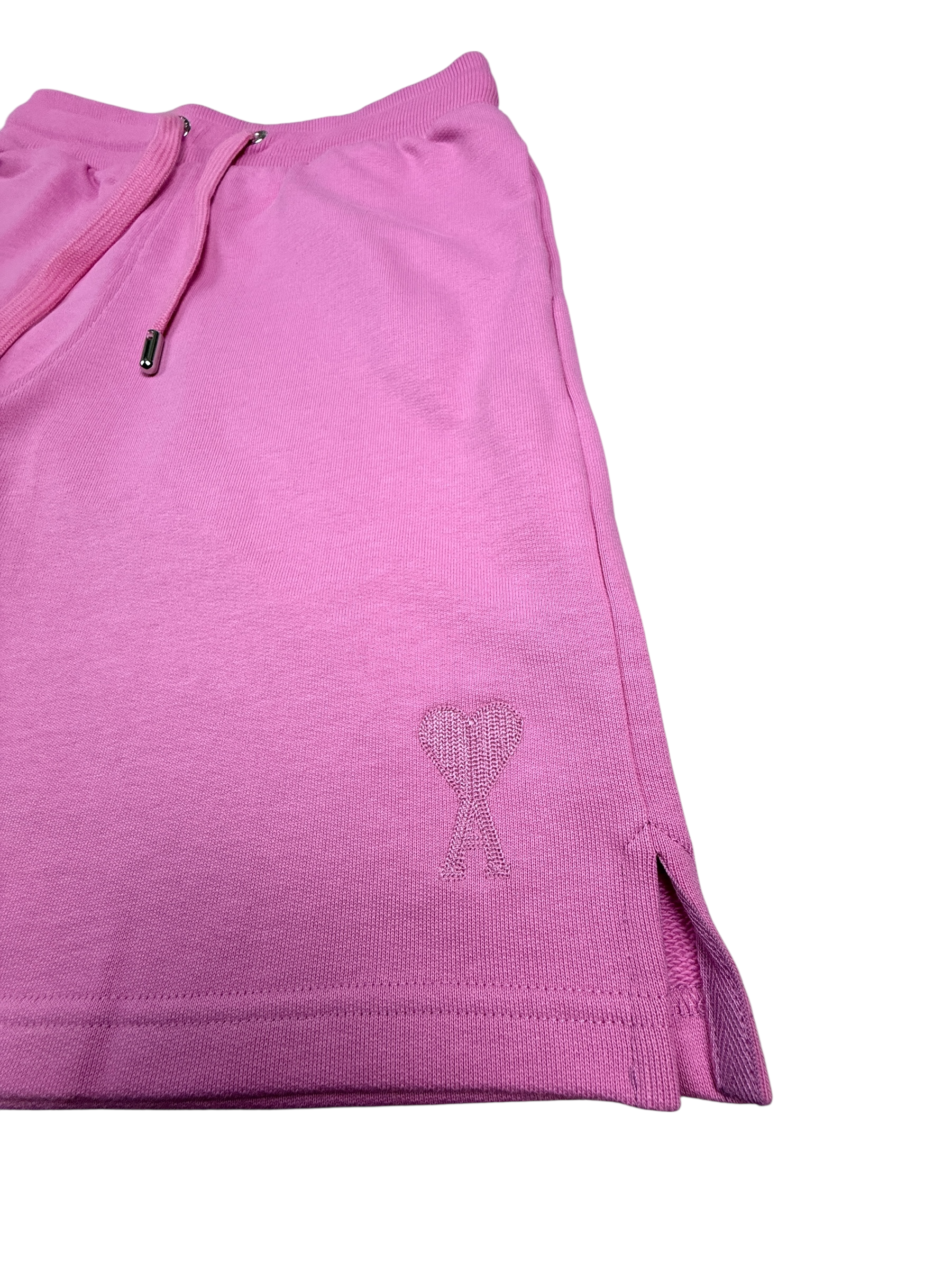 Short Ami Paris rose taille XS - Logo et étiquette