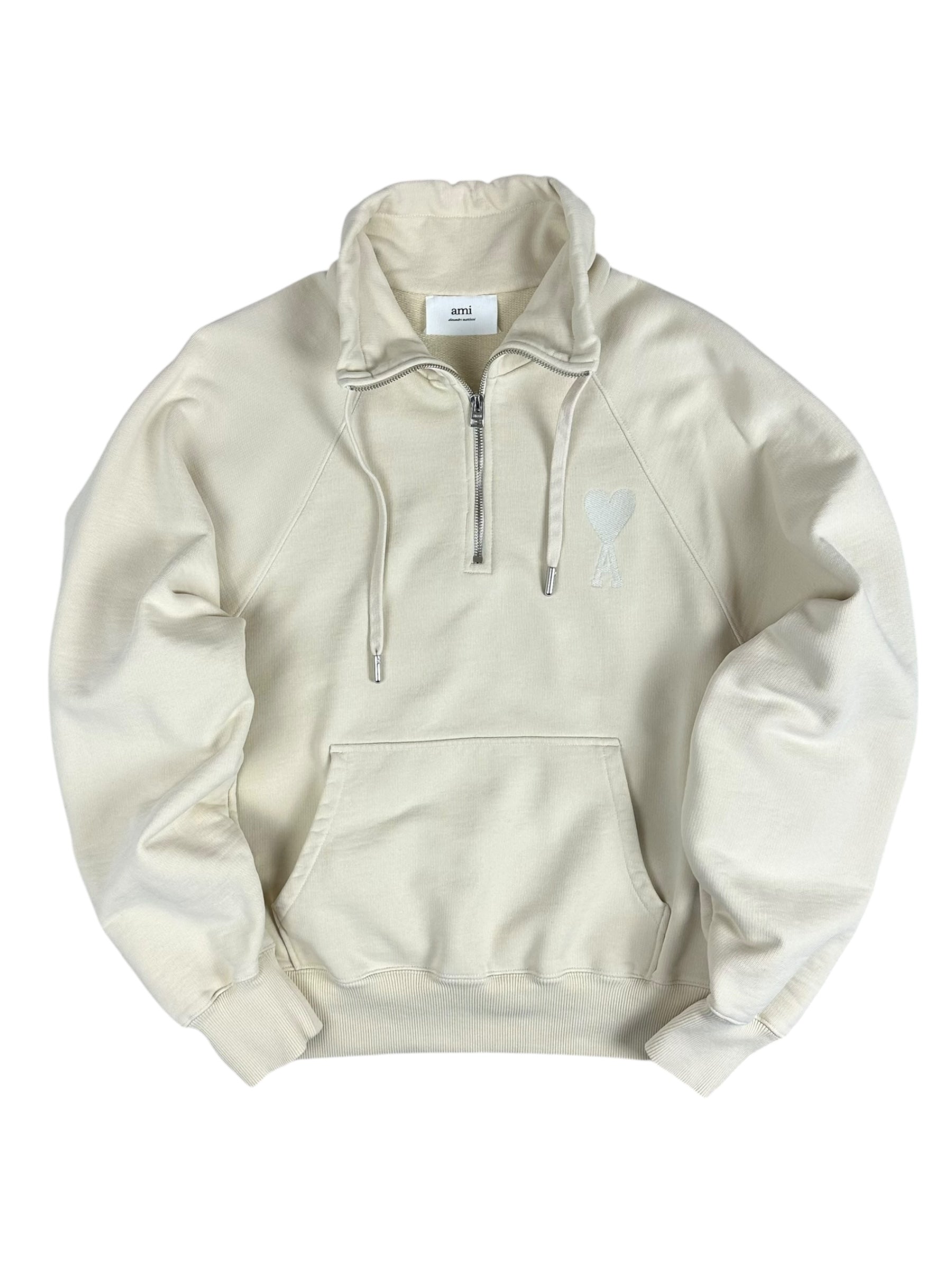 Sweat Ami Paris crème taille L - Vue de face