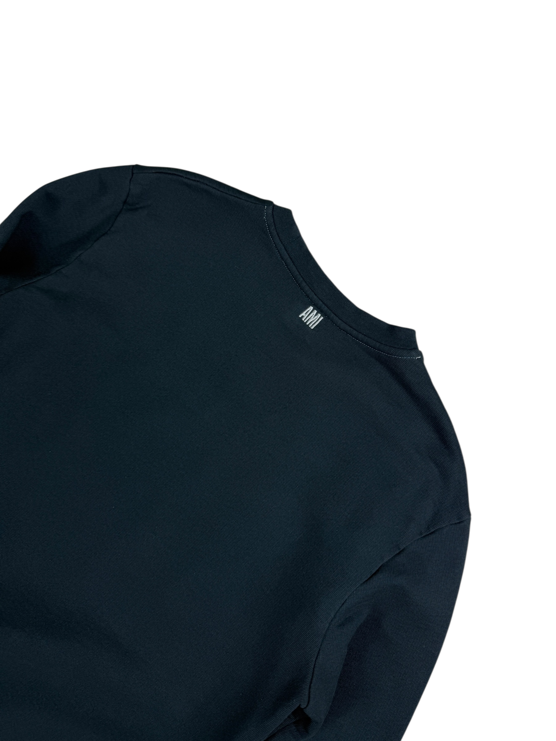 Sweat Ami Paris noir taille S - Détail