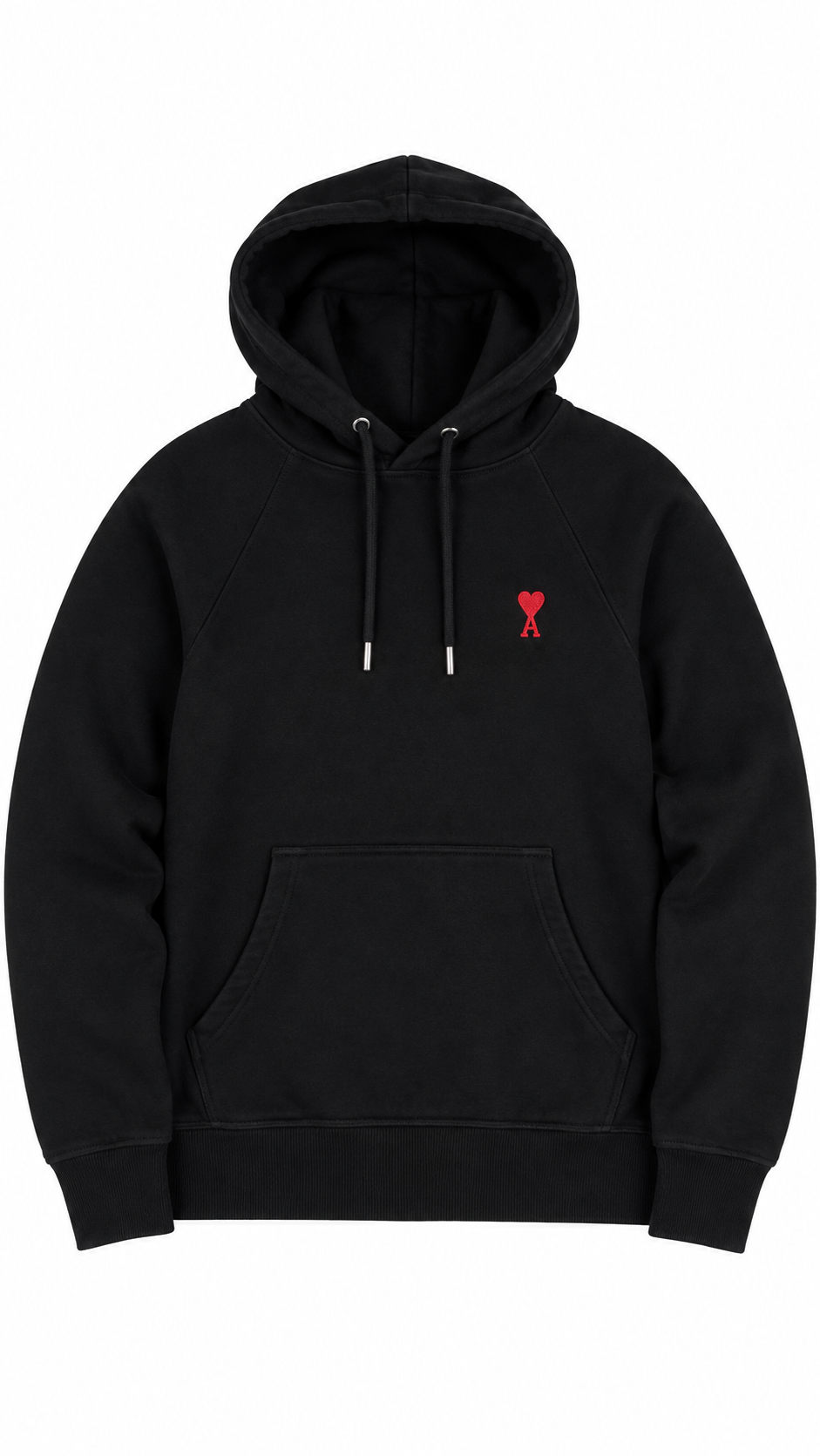 Sweat-shirt Hoodie AMI Paris Ami de Cœur noir taille S, seconde main authentifiée NB08 — vue 1