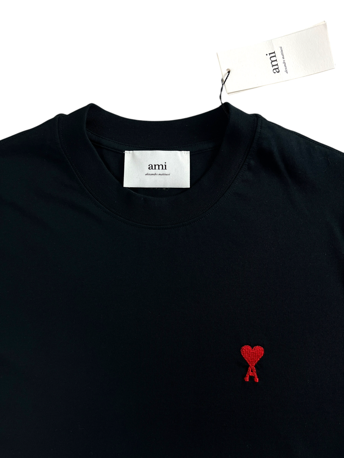 Tee-shirt Ami Paris noir taille XXS - vue 2