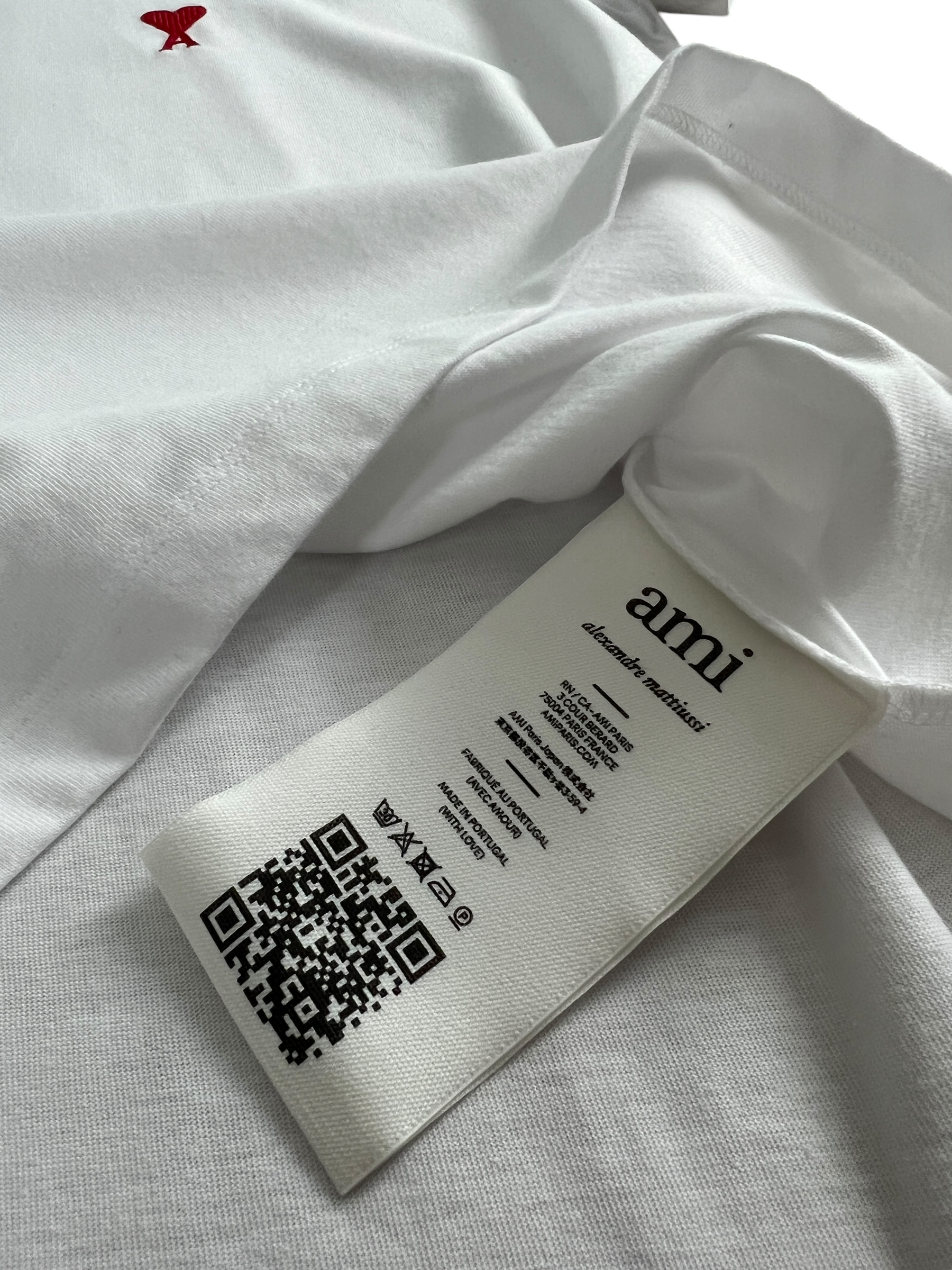 Veste Ami Paris blanc taille XXS - Détail