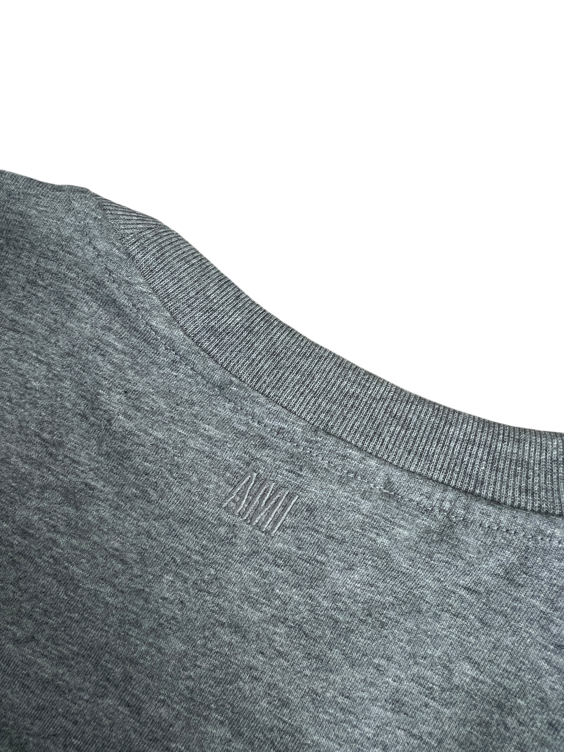 Veste Ami Paris gris taille L - Détail