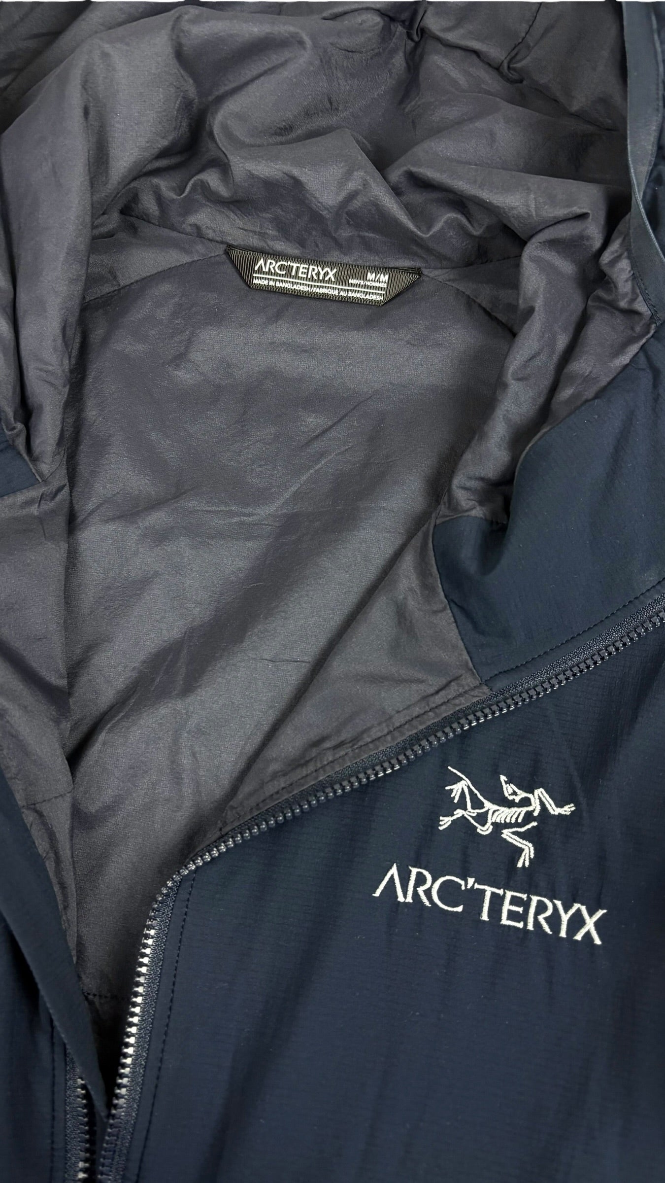 Veste Arc'Teryx marine taille M - Vue de dos