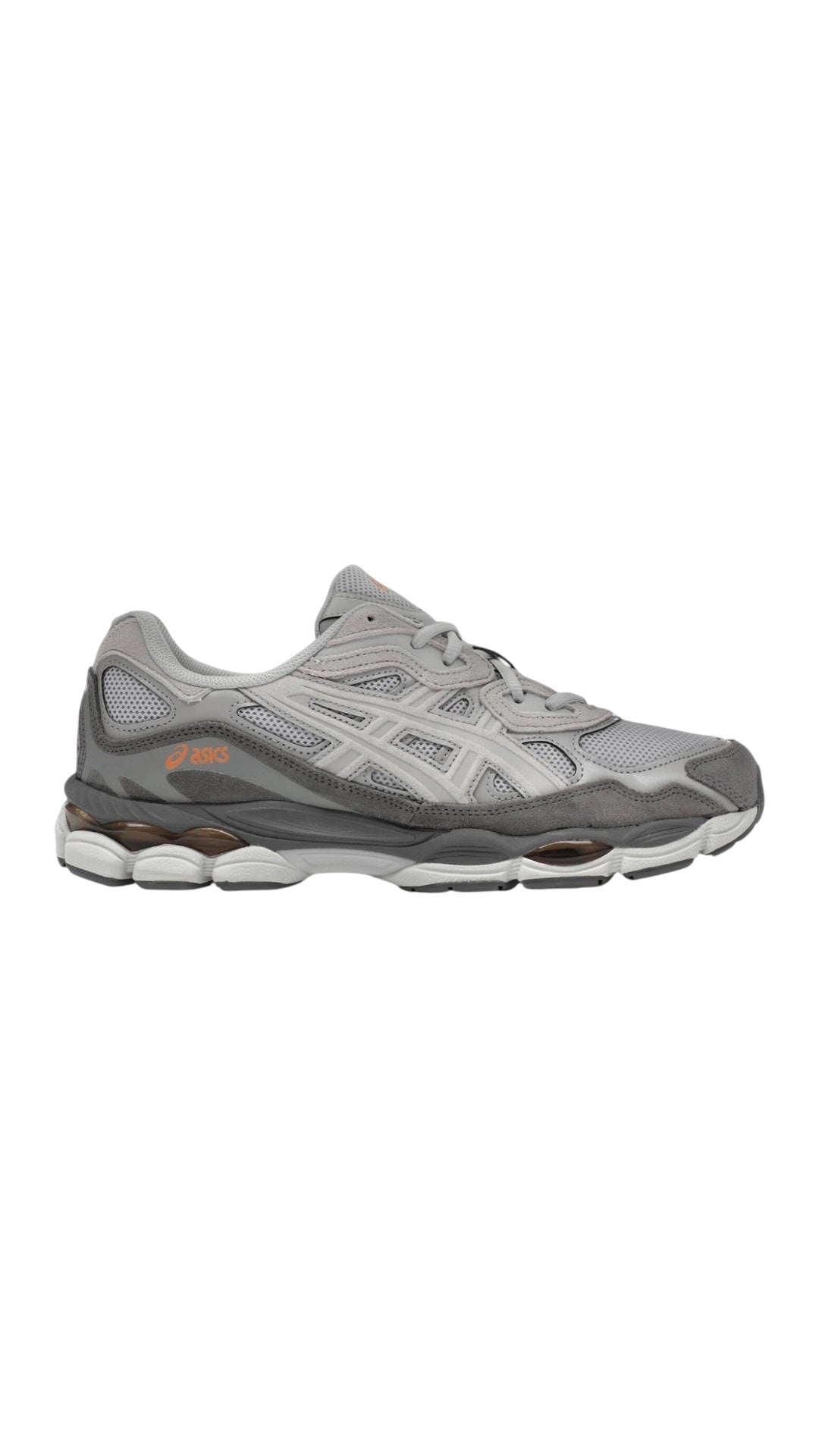 Sneakers Asics gris taille 41 1/2 - Vue de face