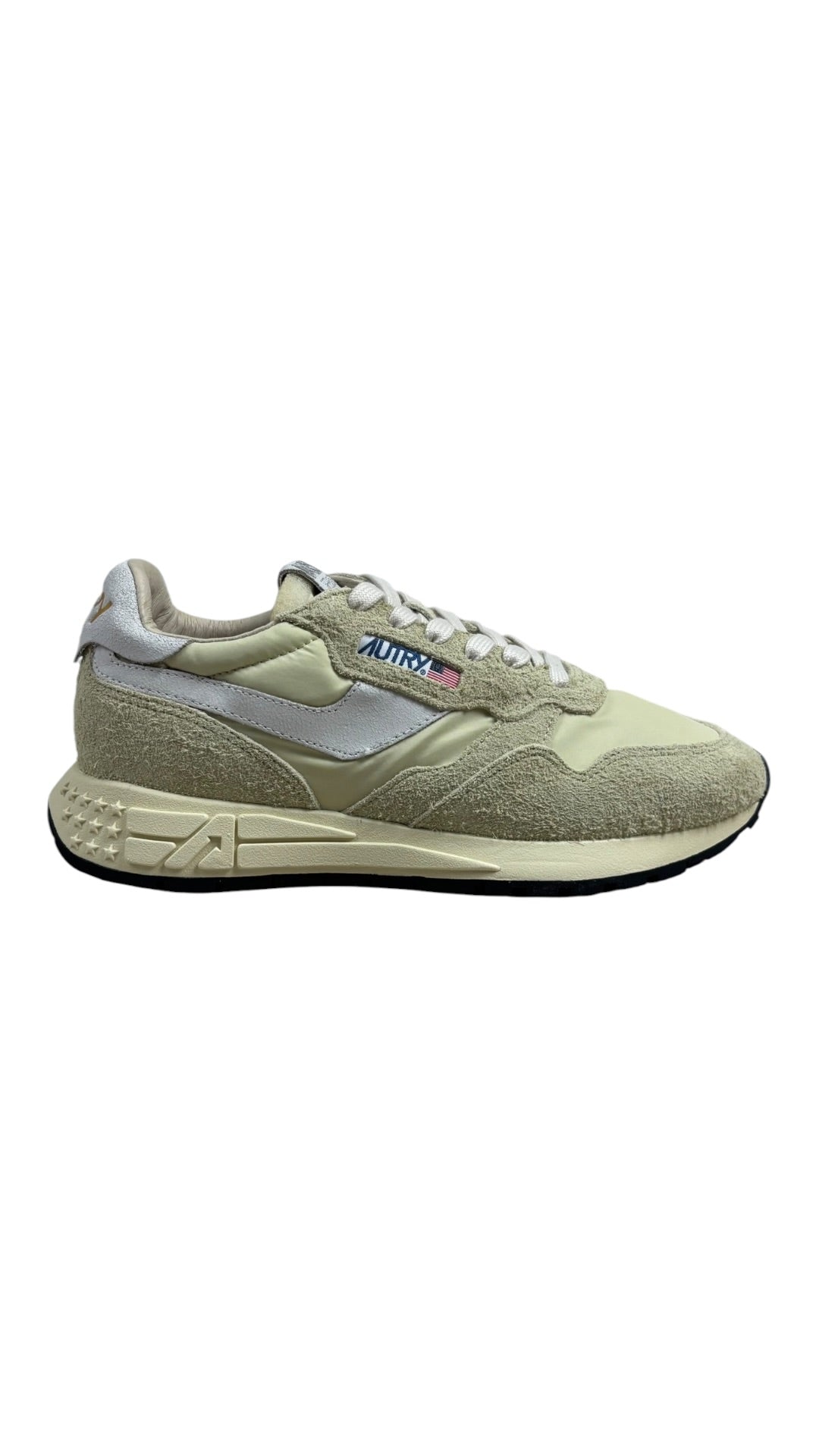 Sneakers Autry Reelwind Low Man beige - vue 1/4