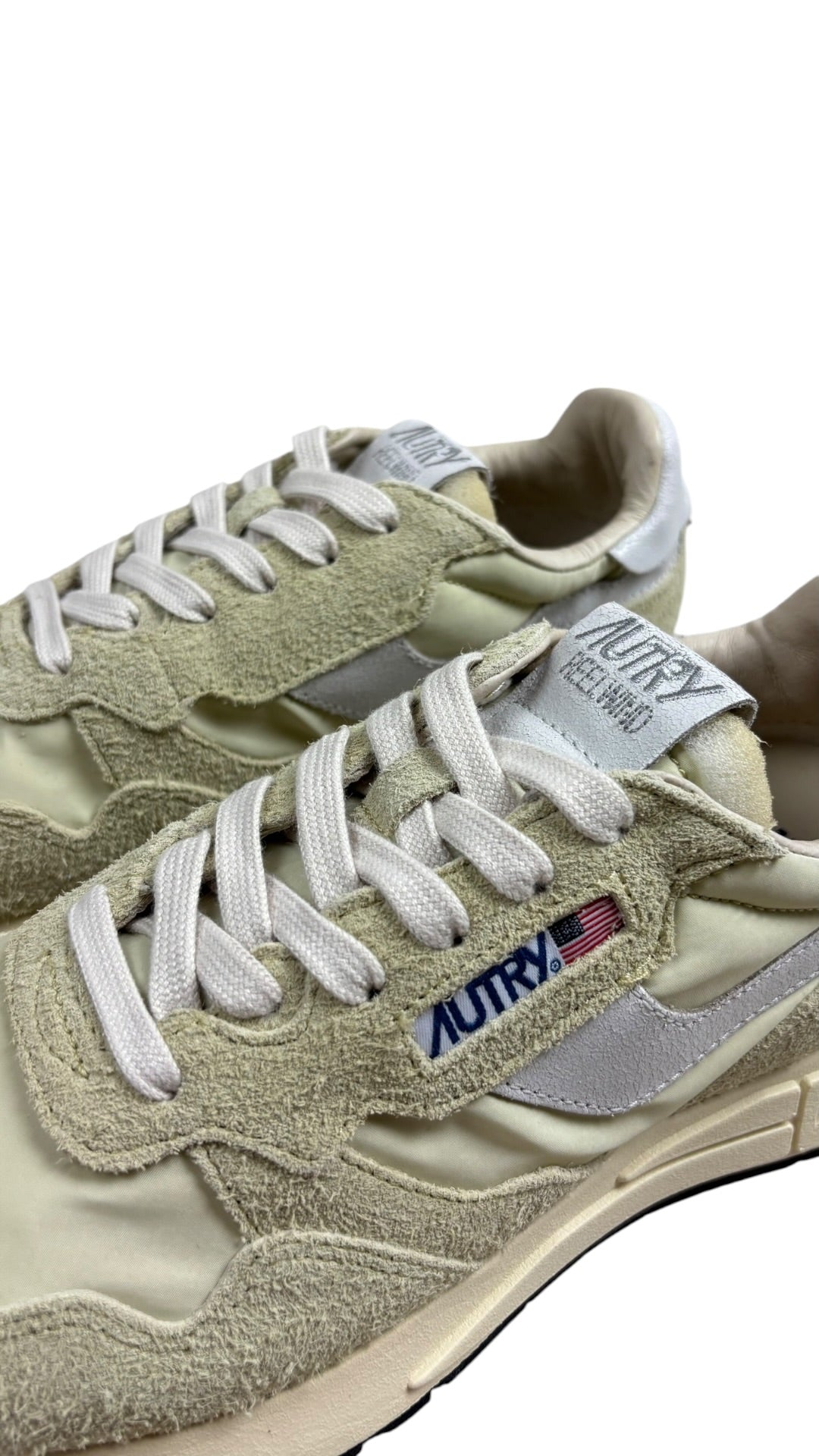 Sneakers Autry Reelwind Low Man beige - vue 4/4