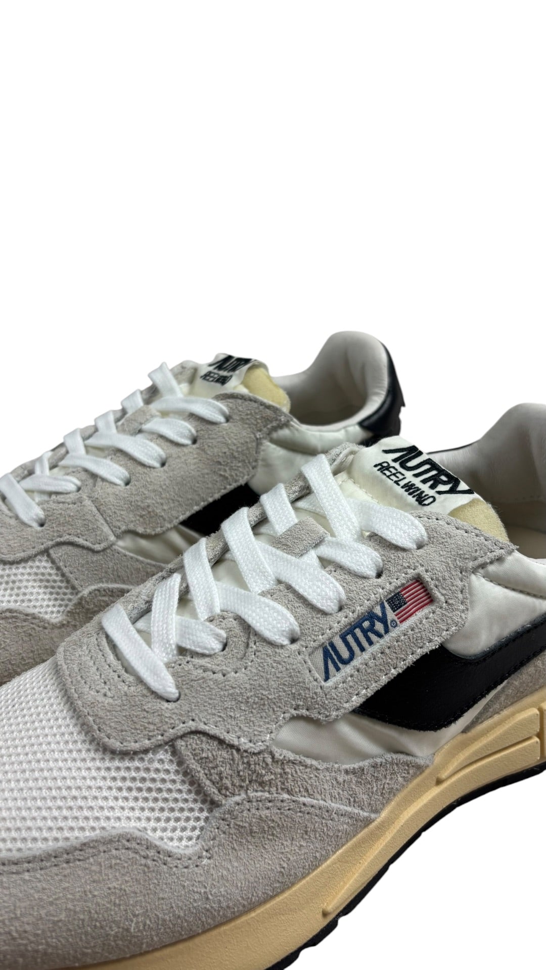 Sneakers Autry Reelwind Low Man blanc noir - vue 4/4