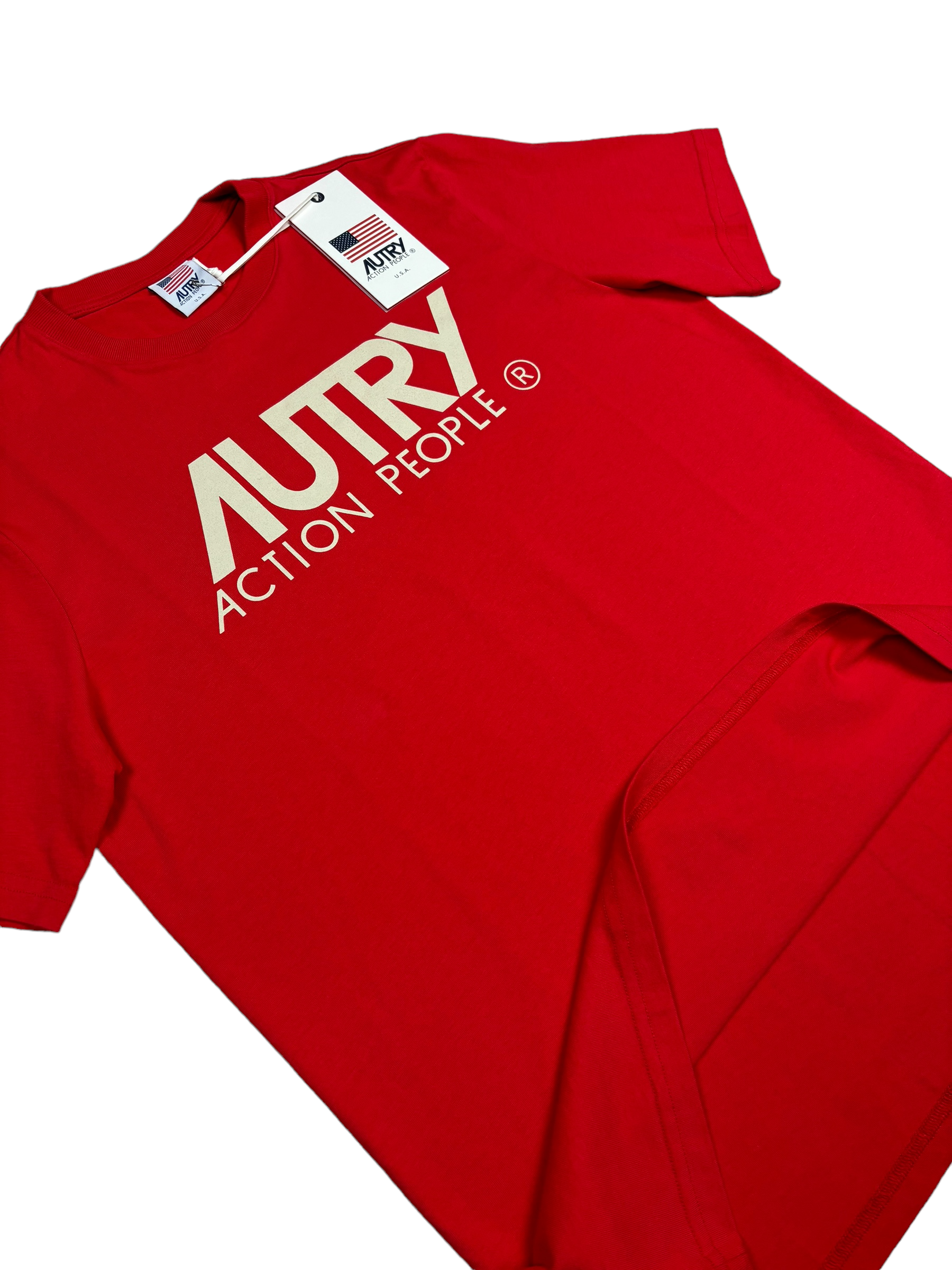 Veste Autry rouge taille S - Vue de dos