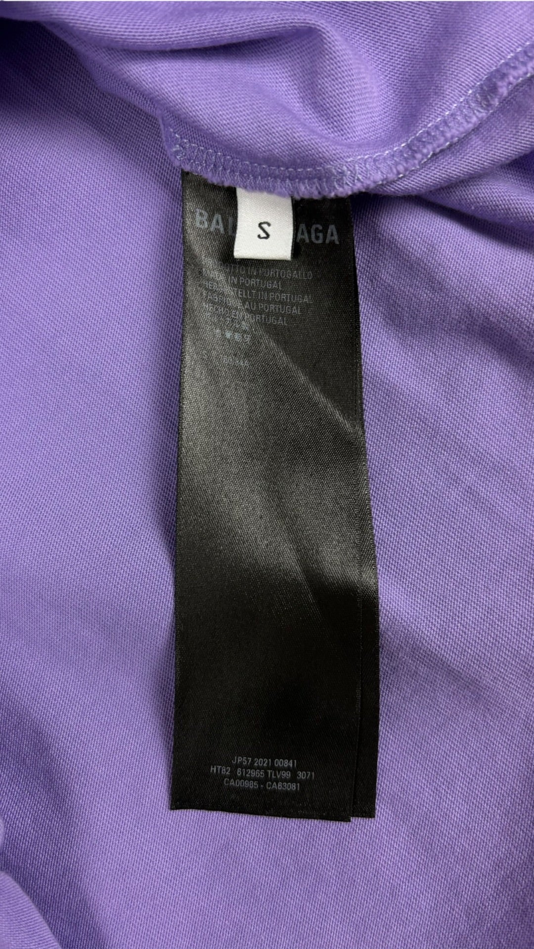 Veste Balenciaga violet taille S - Détail