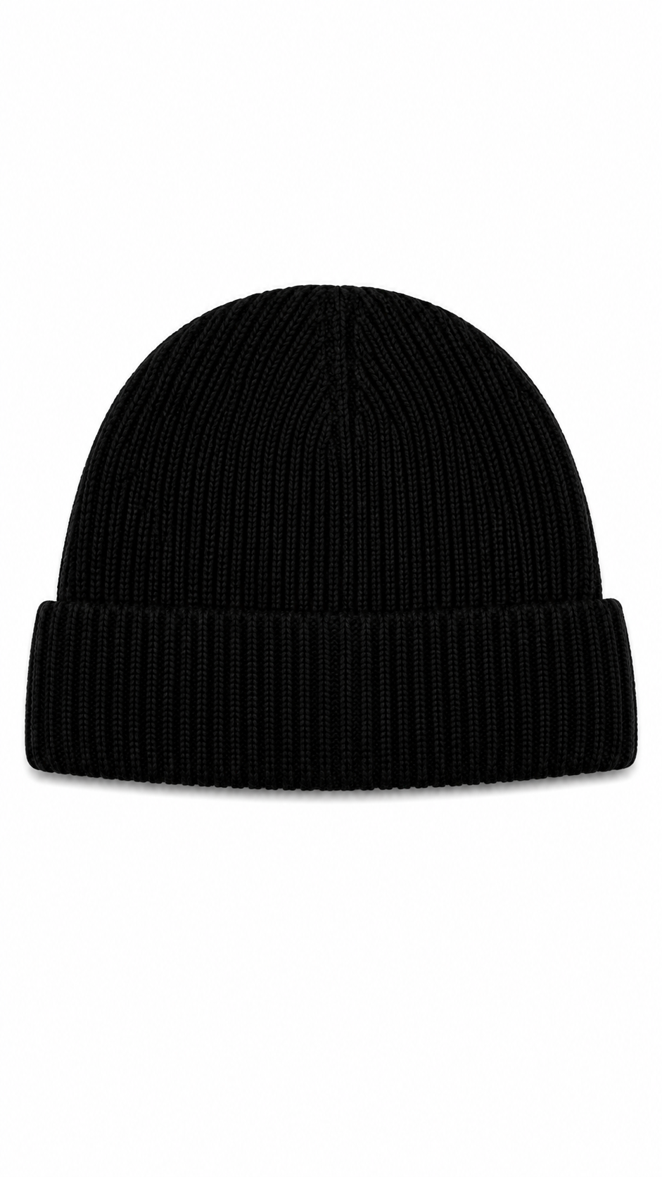 Bonnet Moncler en coton noir taille unique neuf - vue 2/3