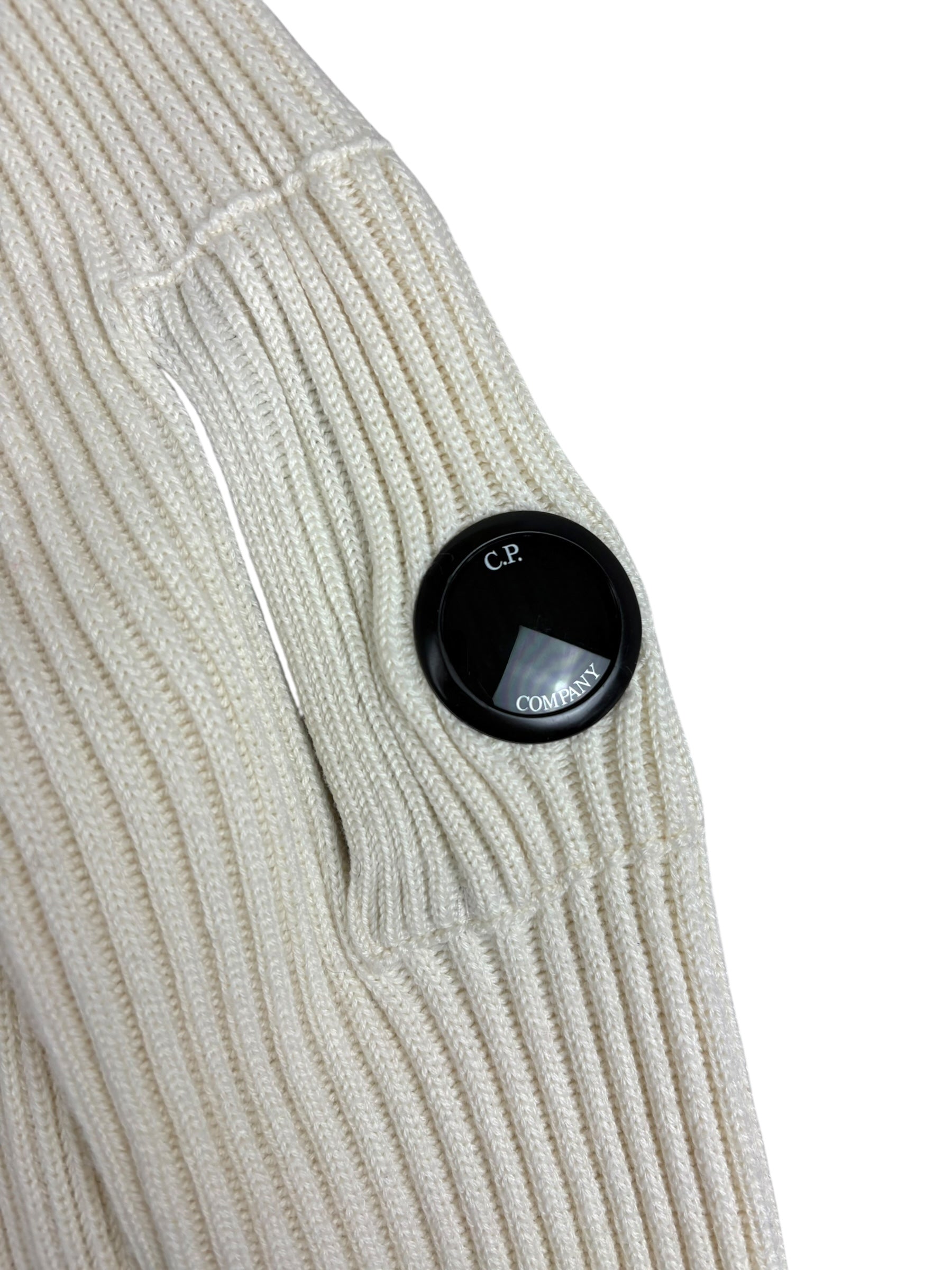 Cardigan C.P Company crème taille 48 - Vue de dos
