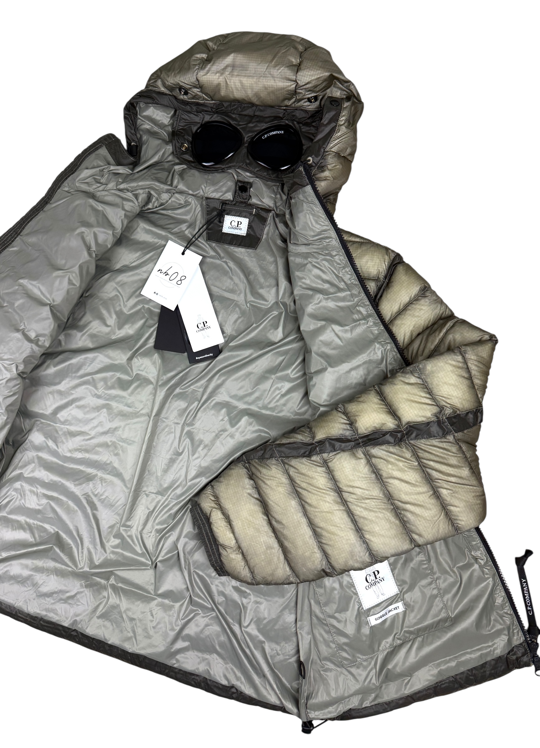 Doudoune C.P Company camel taille M - Vue de dos