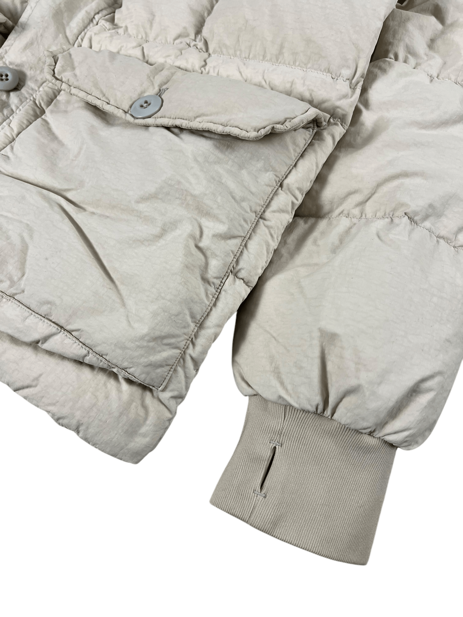 DOUDOUNE C.P COMPANY FLATT NYLON GARMENT DYEING DOWN JACKET - NB08 SHOP