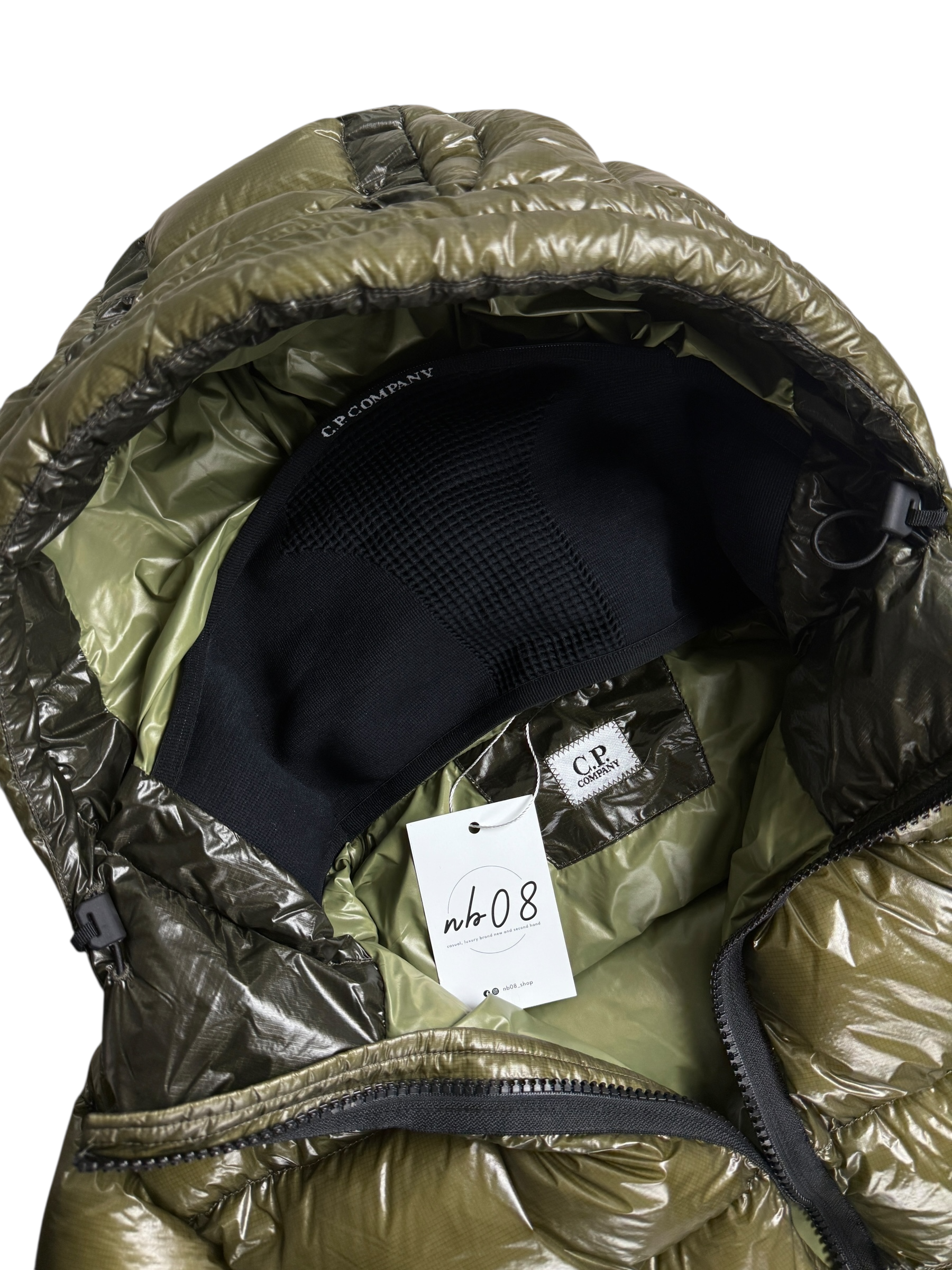 Doudoune C.P Company kaki taille S - Détail