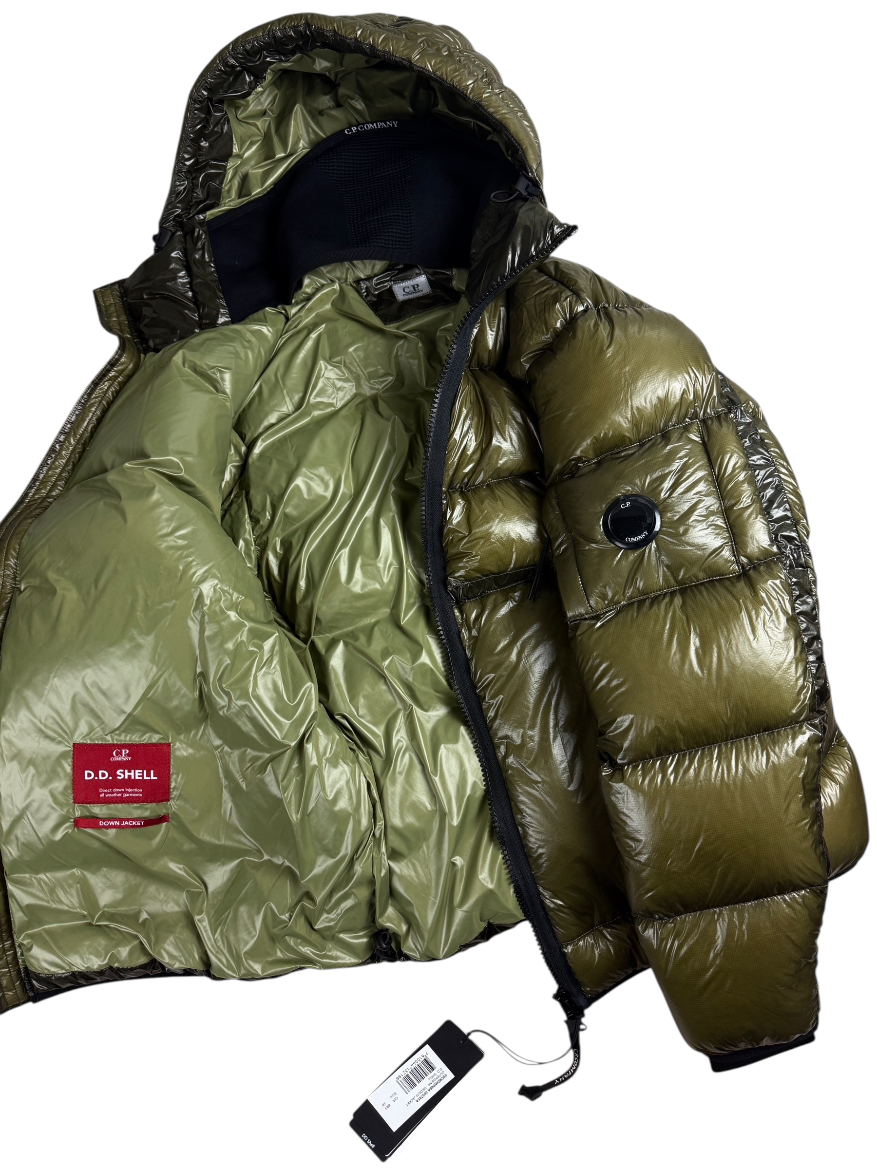 Doudoune C.P Company kaki taille S - Vue de dos