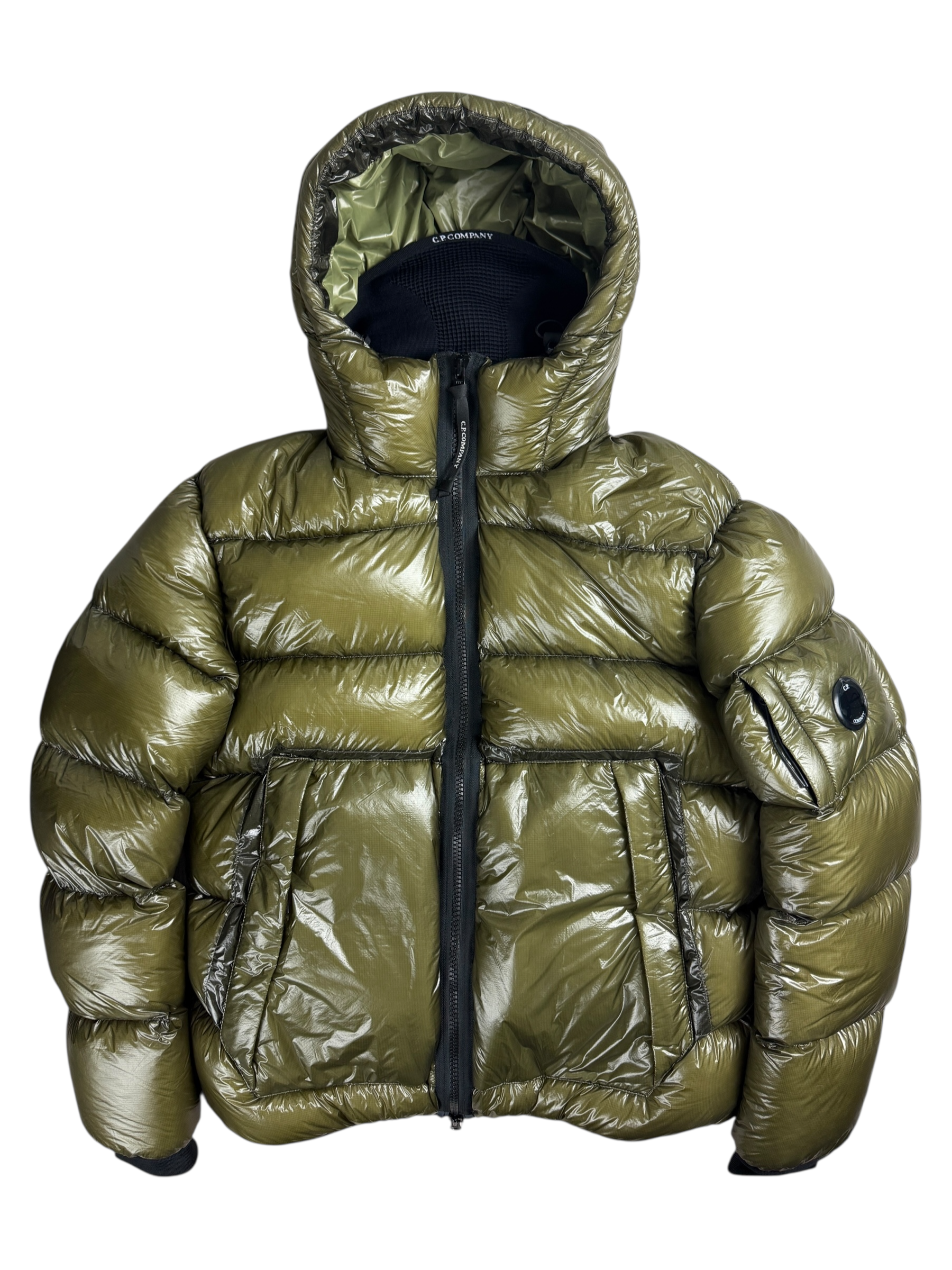 Doudoune C.P Company kaki taille S - Vue de face