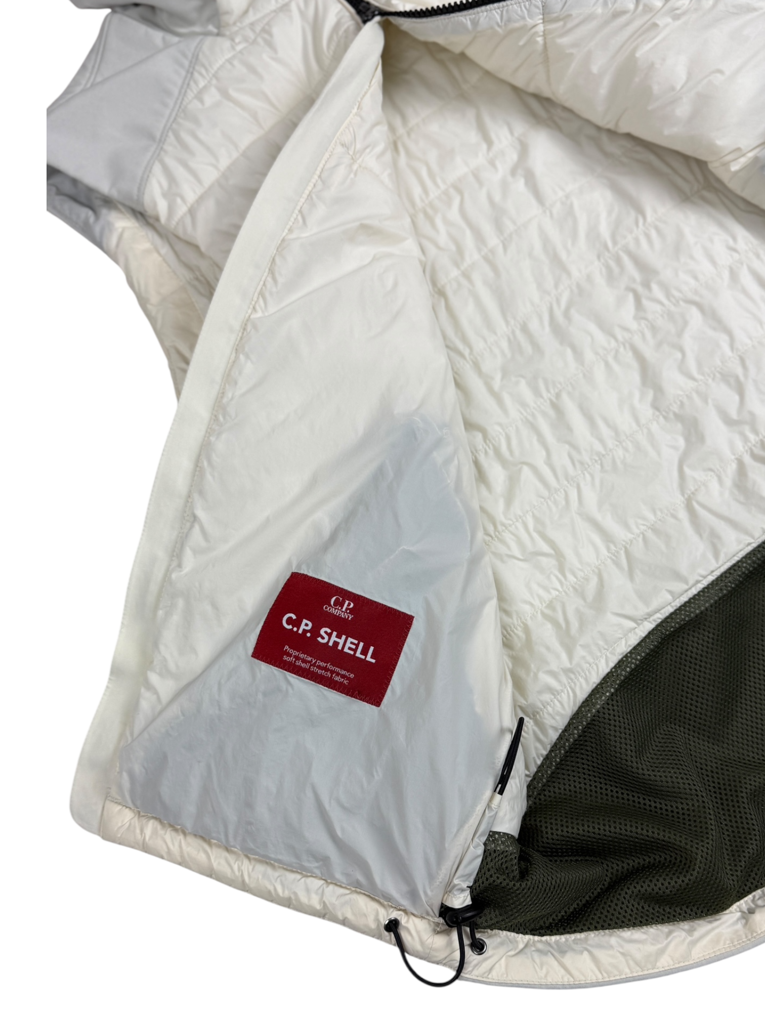 Gilet C.P Company blanc taille 48 - Détail