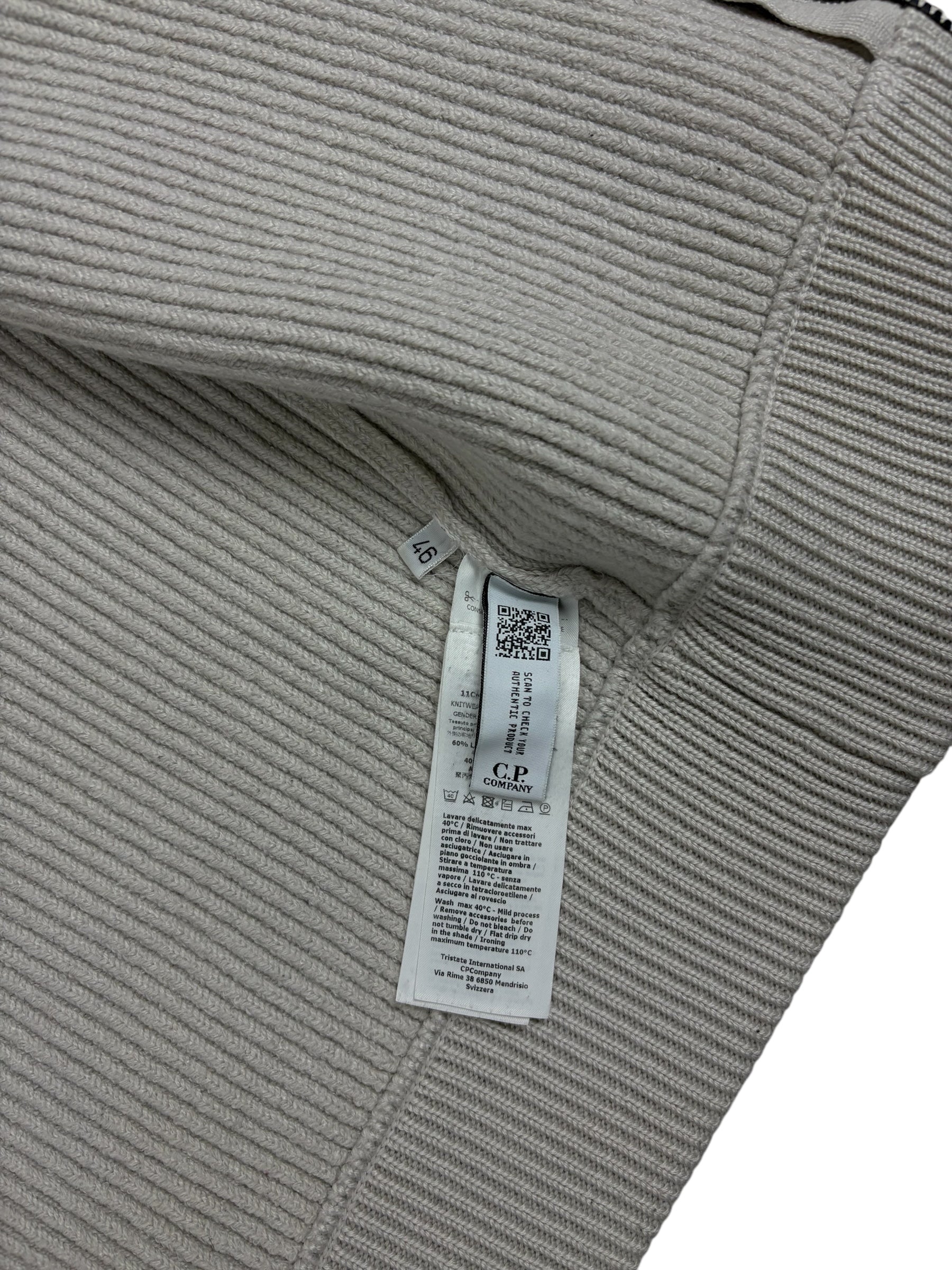 Gilet C.P Company crème taille XS - Détail