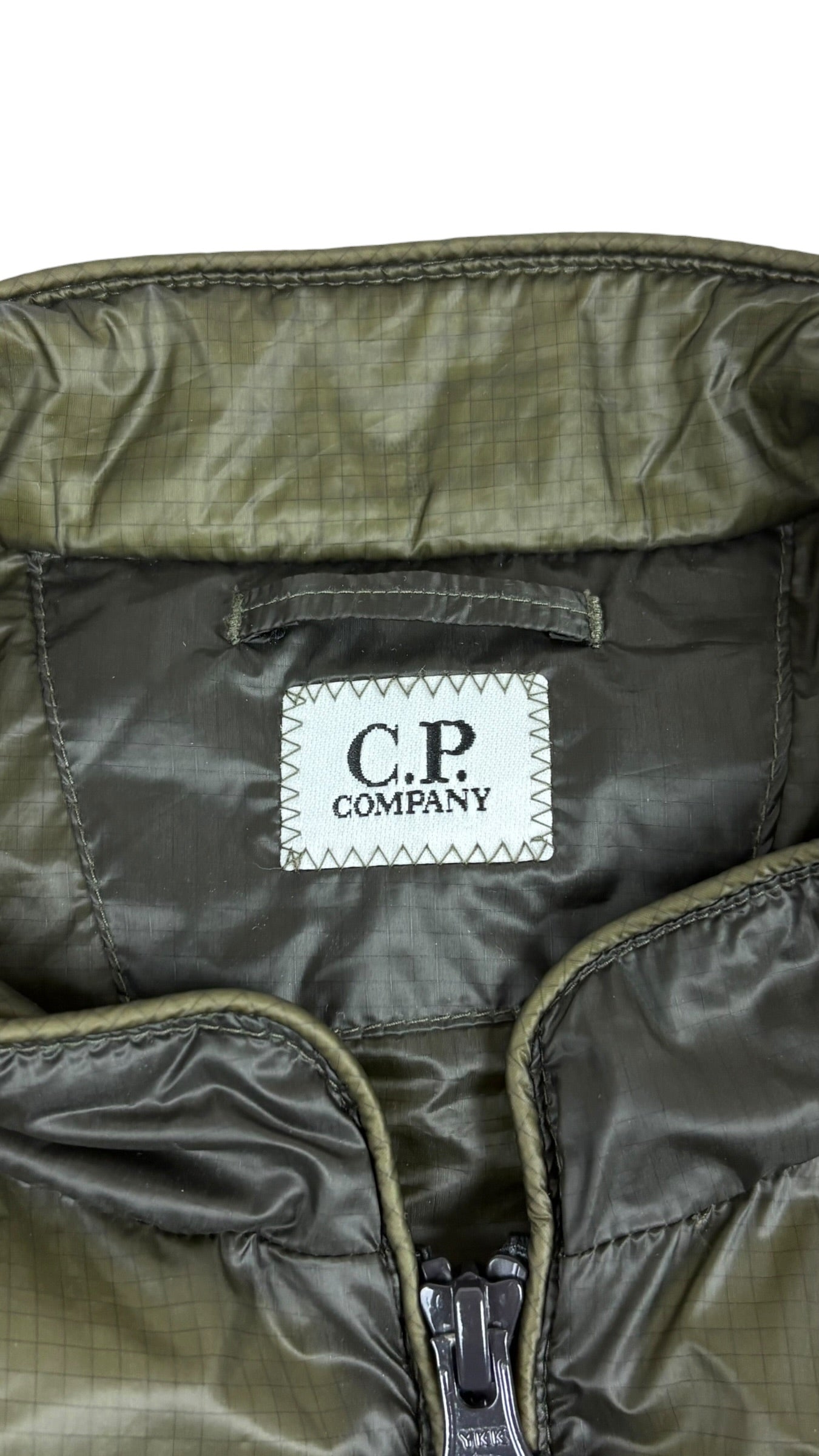 Gilet C.P Company kaki taille 44 - Détail