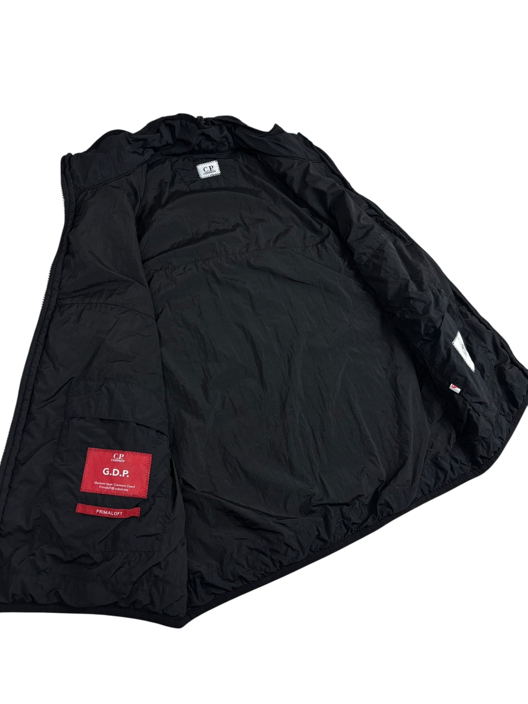 Gilet C.P Company noir taille 44 - Logo et étiquette