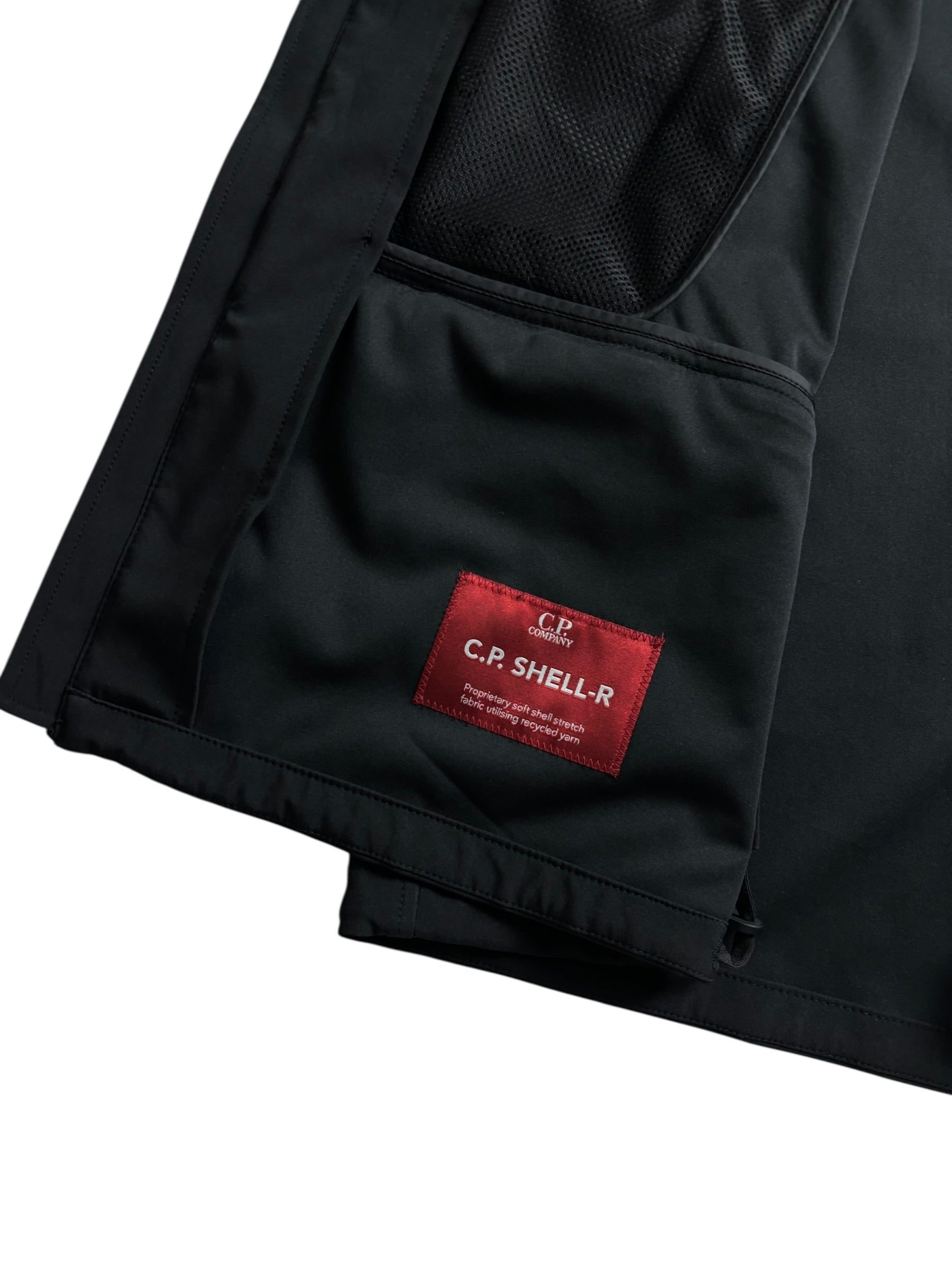 Gilet C.P Company noir taille 48 - Logo et étiquette