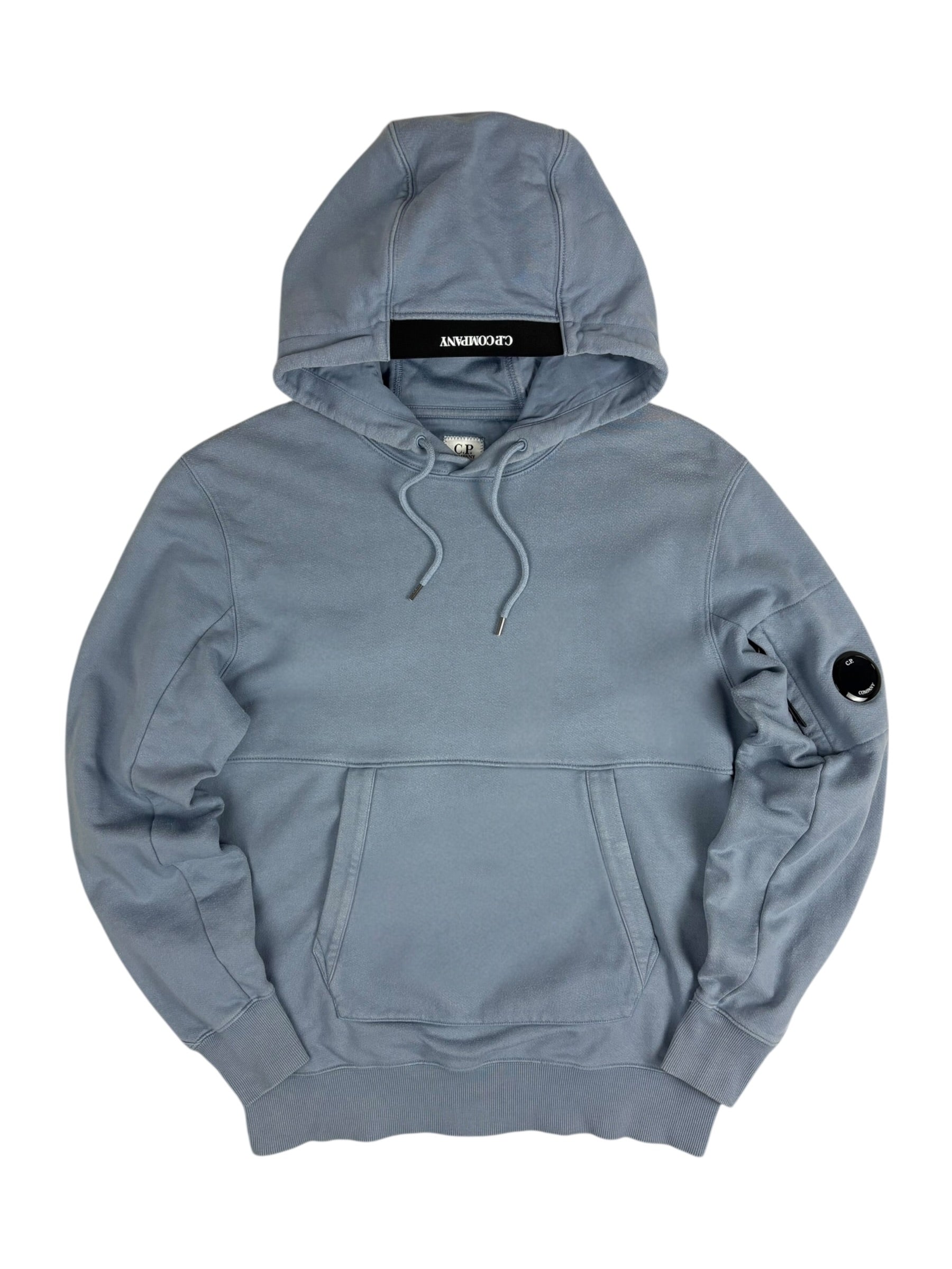 Hoodie C.P Company bleu taille M - Vue de face