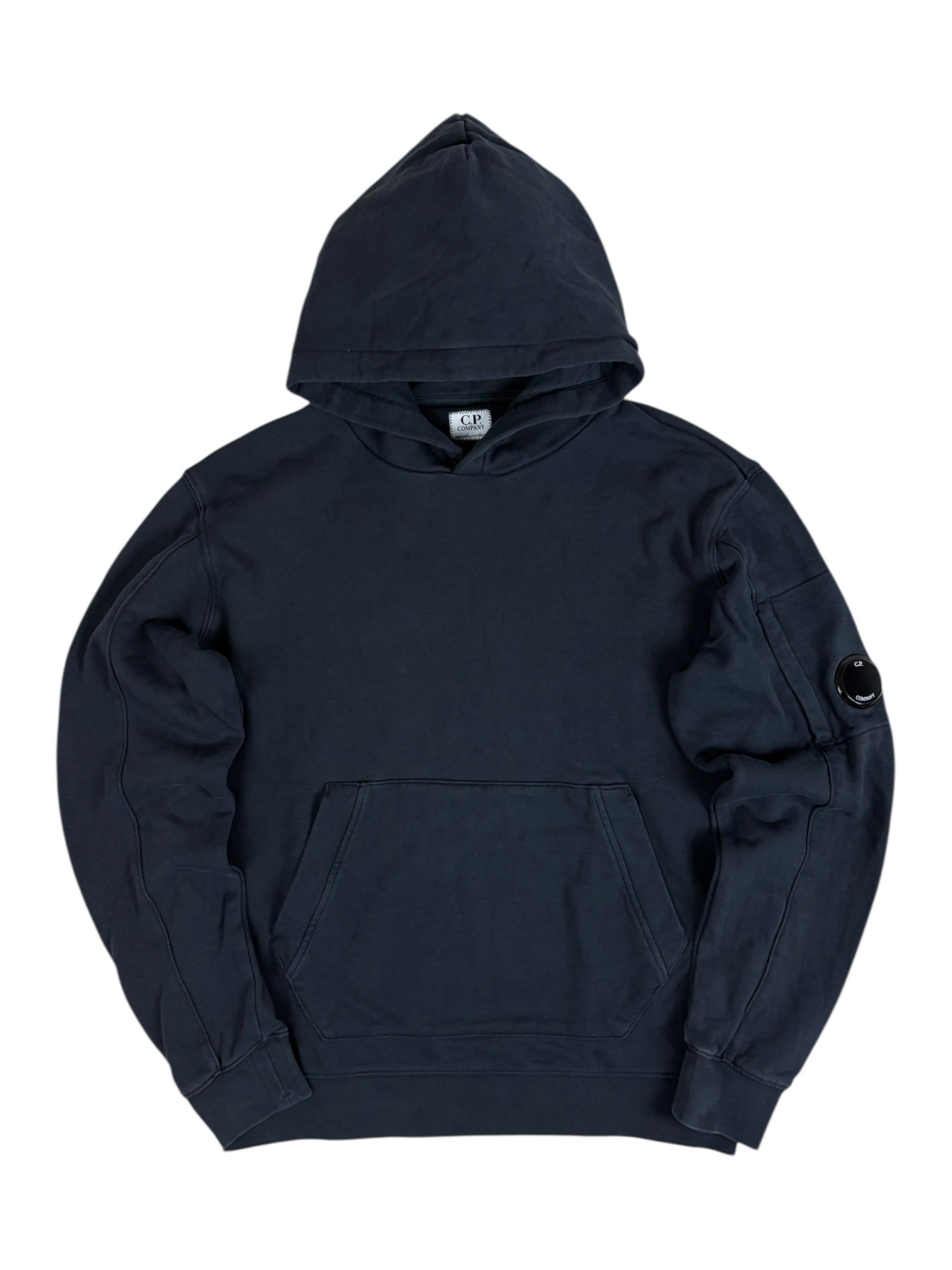 Hoodie C.P Company marine taille 14 ans - Vue de face
