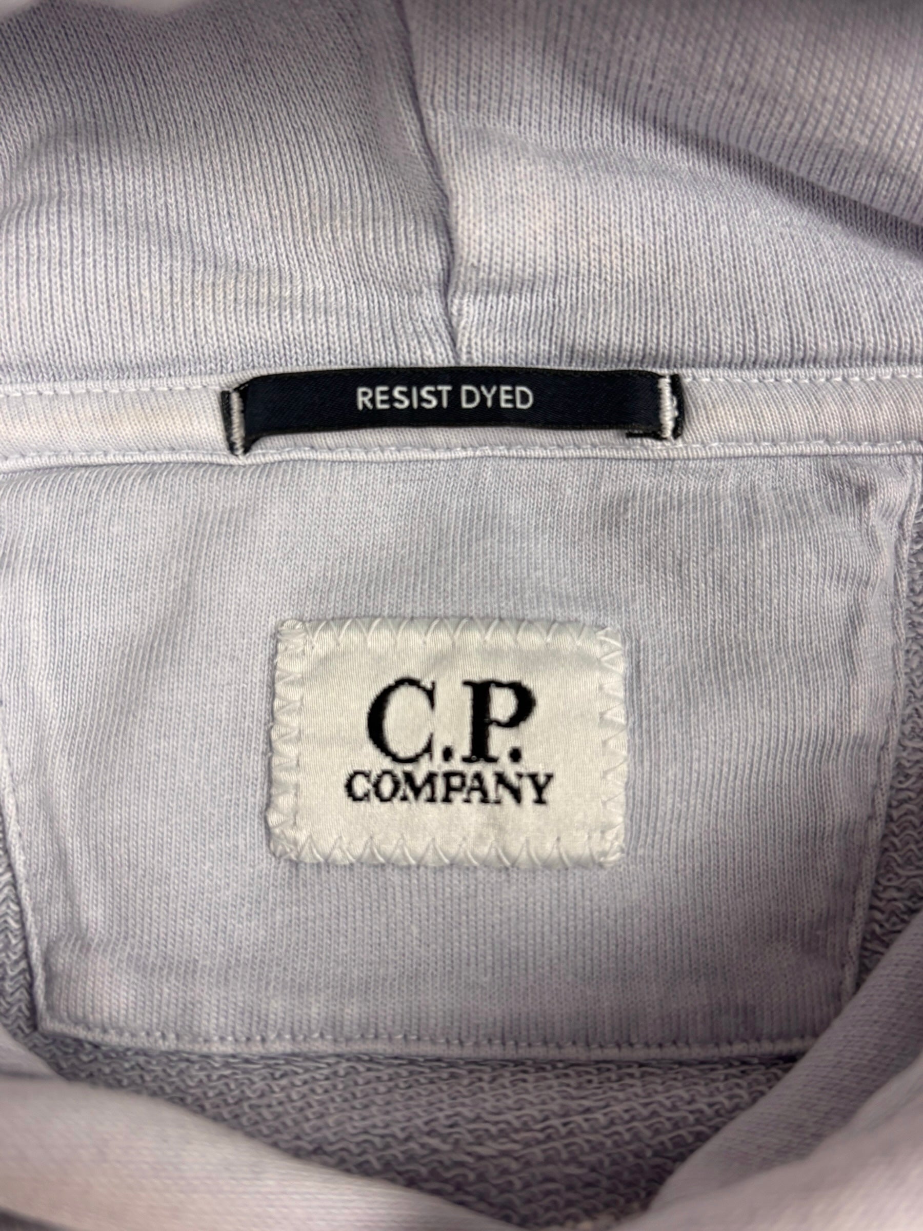 Hoodie C.P Company mauve taille XS - Détail