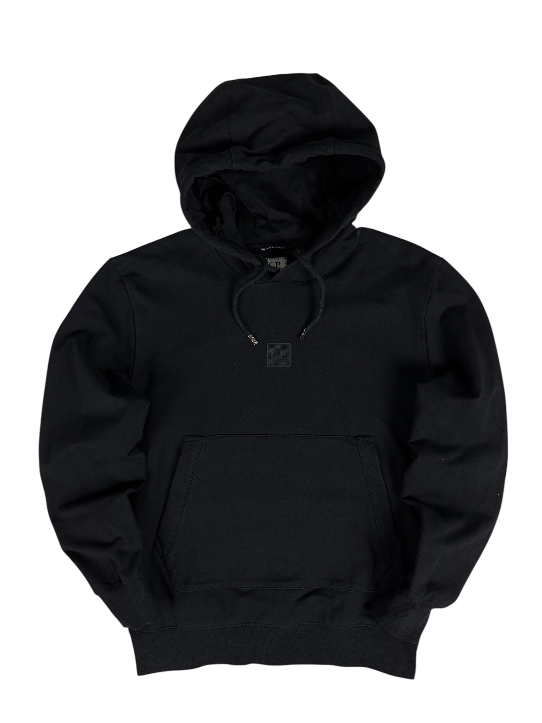 Hoodie C.P Company noir taille S - Vue de face