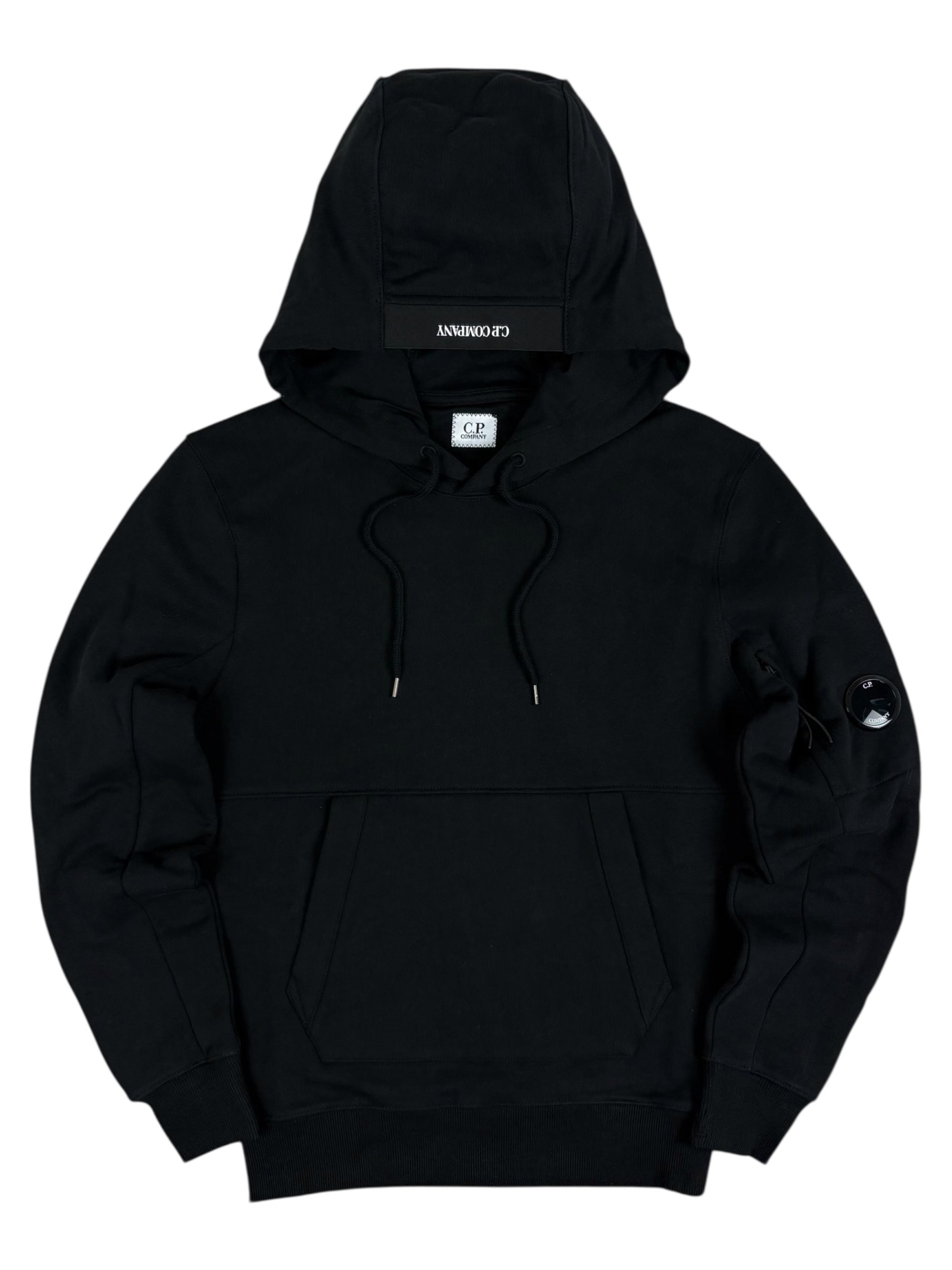 Hoodie C.P Company noir taille XS - Vue de face