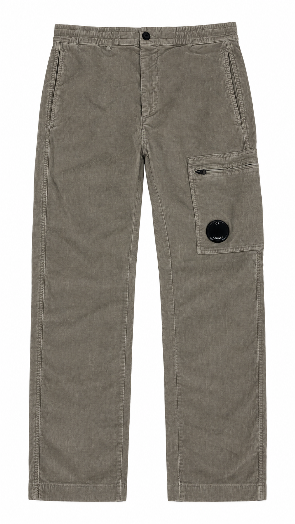 Pantalon Cargo C.P Company en Velours Côtelé taupe taille 46, seconde main authentifiée NB08 — vue 1