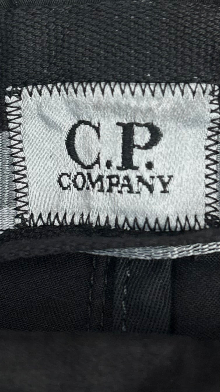 Pantalon Cargo C.P Company Ergonomic Fit noir taille 44, détail étiquettes et finitions — vue 4