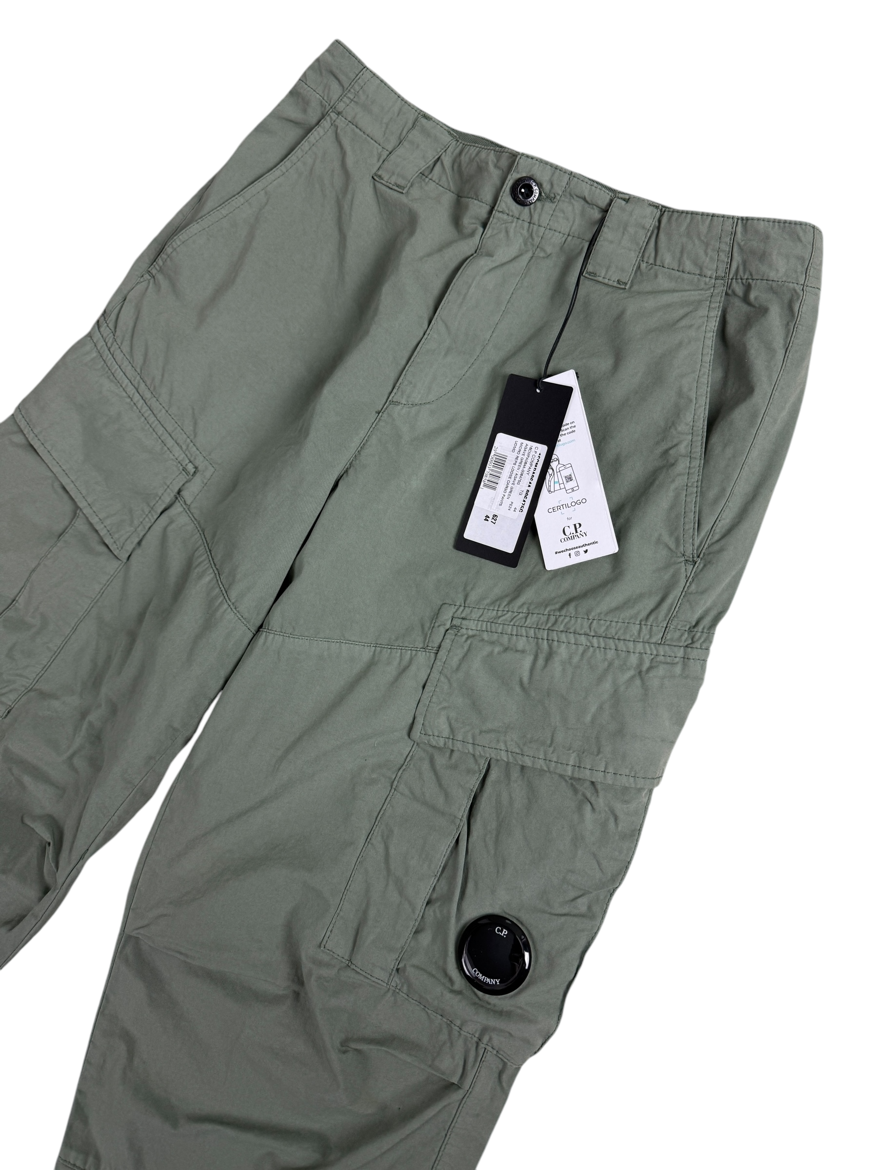 Pantalon C.P Company kaki taille PANTALON 44 - Logo et étiquette