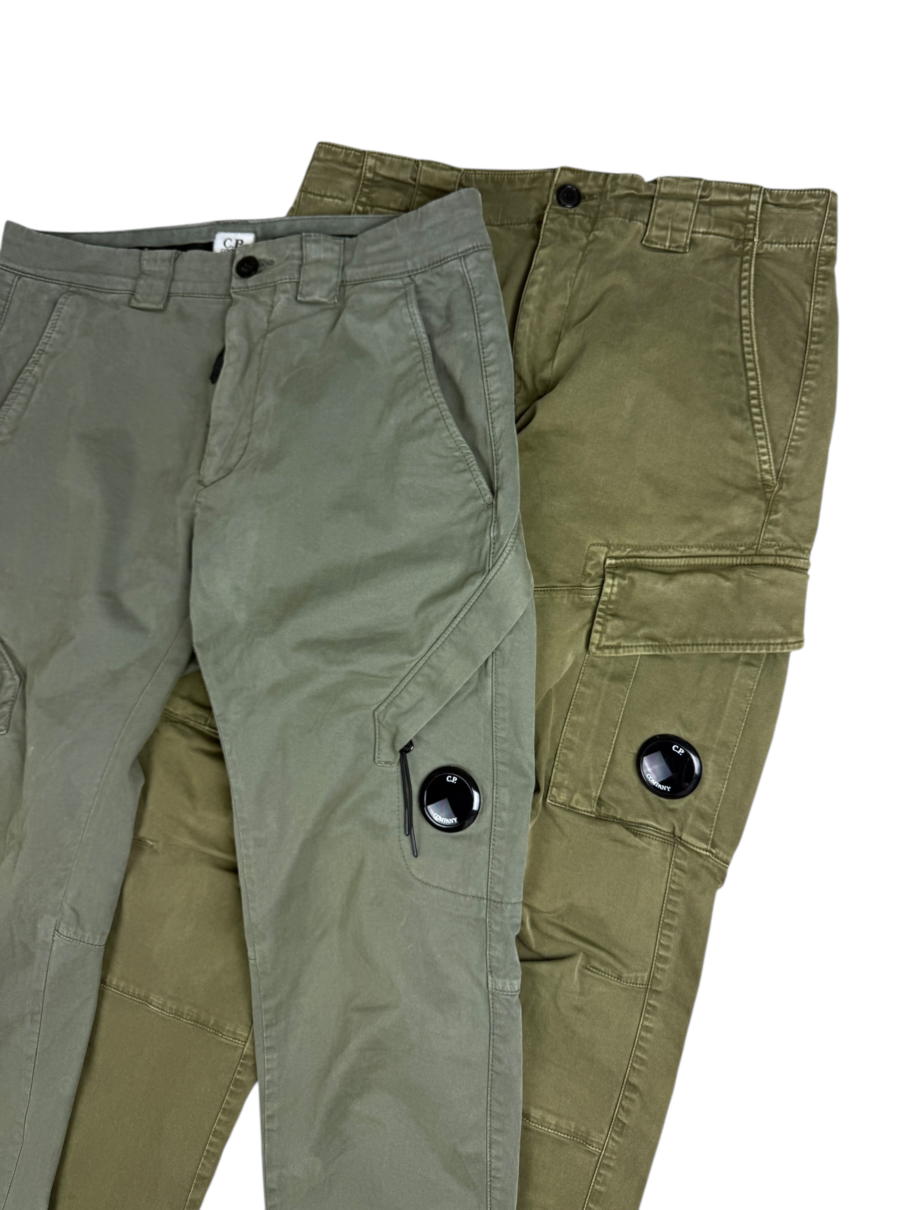 Pantalon C.P Company kaki taille PANTALON 44 - Logo et étiquette