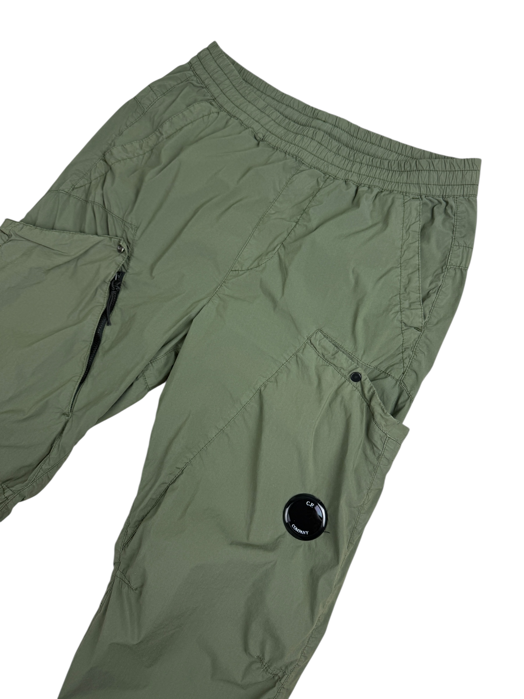 Pantalon C.P Company kaki taille PANTALON 46 - Logo et étiquette